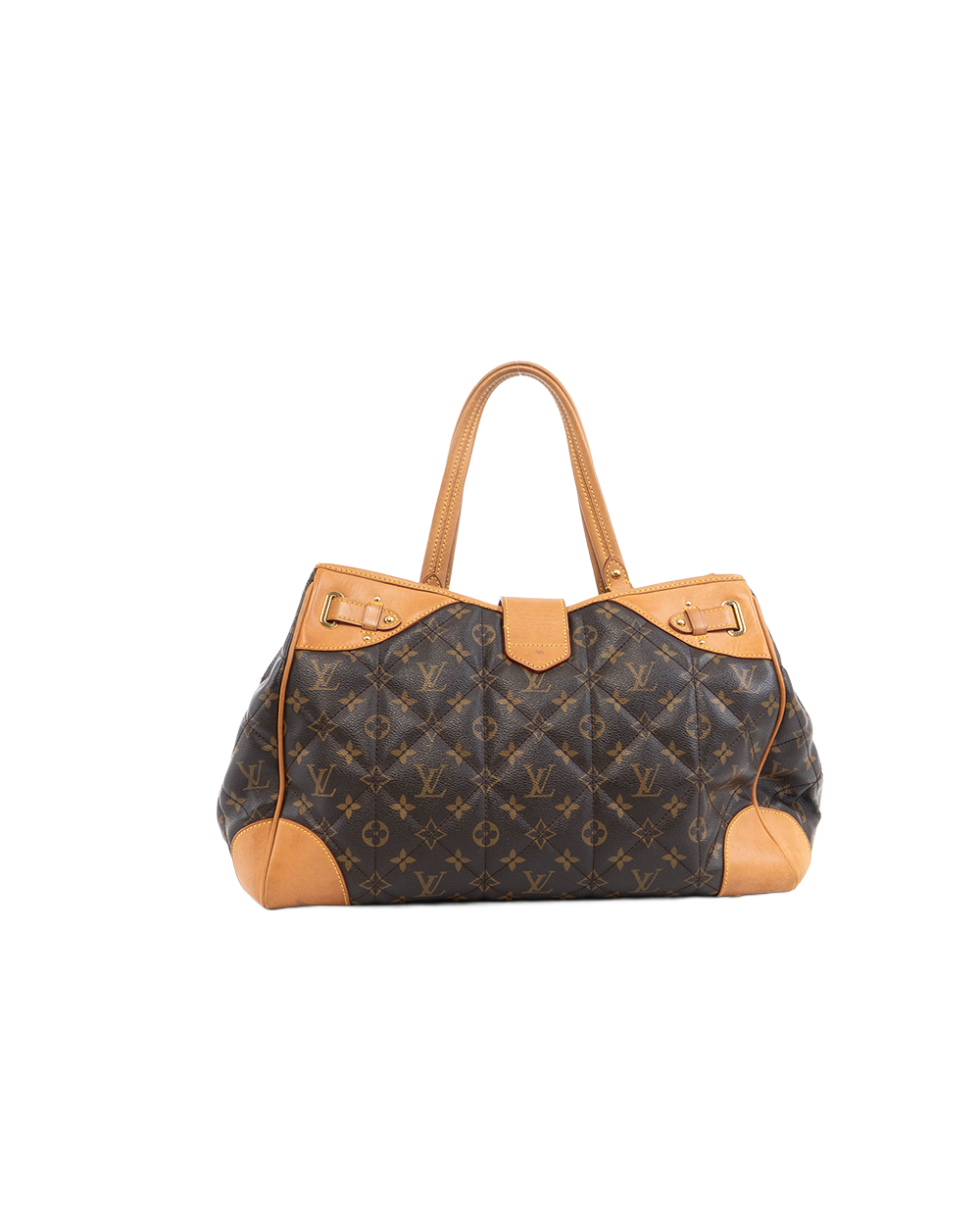LV ETOLIE SHOPPER MM BROWN MONOGRAM CANVAS GHW TH4028 5302
