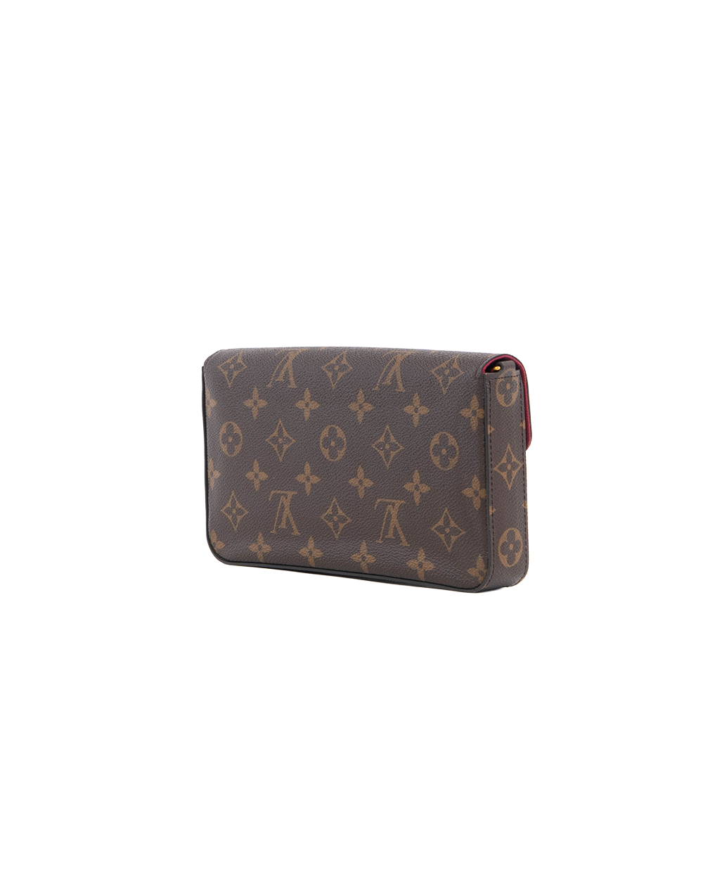 LV FELICIE BROWN RED MONOGRAM CANVAS GHW CA1114 5547