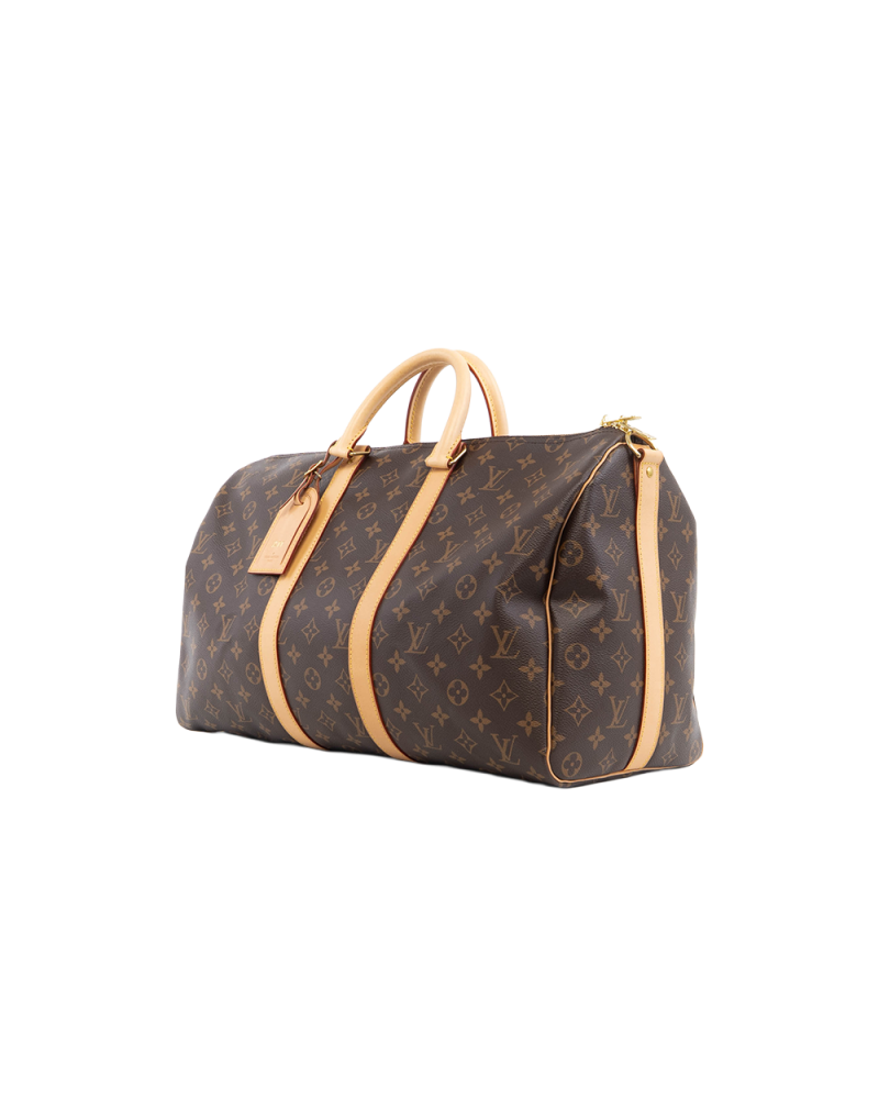 LV KEEP ALL 45 BROWN MONOGRAM CANVAS GHW 5282