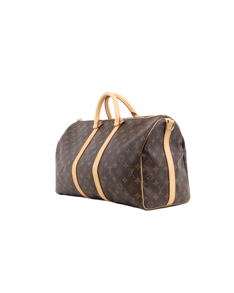 LV KEEP ALL 45 BROWN MONOGRAM CANVAS GHW 5283