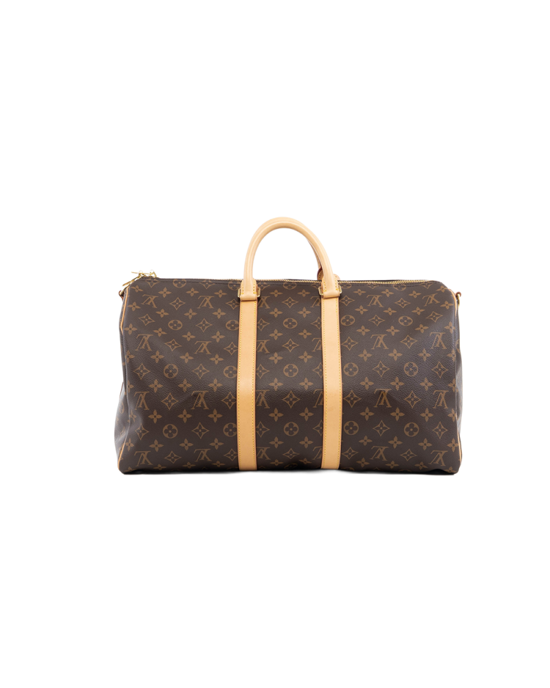 LV KEEP ALL 45 BROWN MONOGRAM CANVAS GHW 5284
