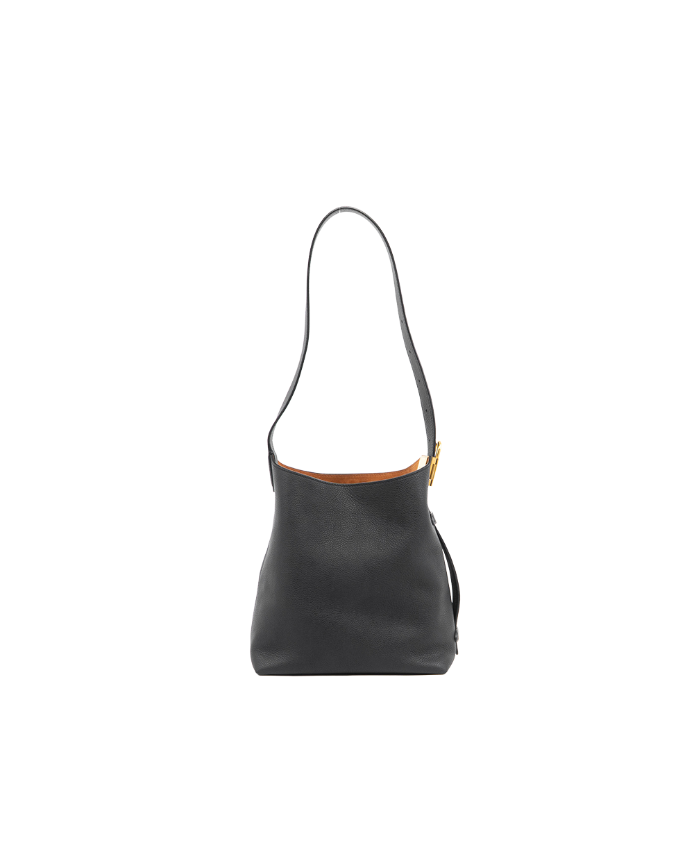LV LOW KEY HOBO PM BLACK BROWN MONOGRAN CALF GHW MICROCHIP 0101