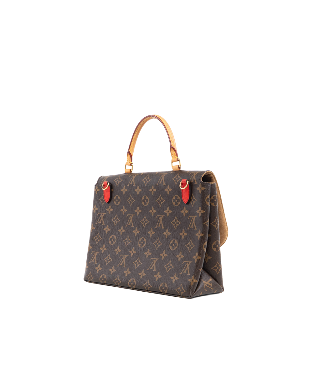LV MARIGNAN BROWN RED MONOGRAM CANVAS GHW 5356