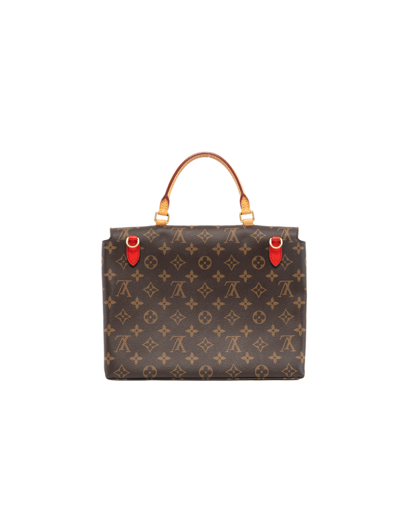 LV MARIGNAN BROWN RED MONOGRAM CANVAS GHW 5357