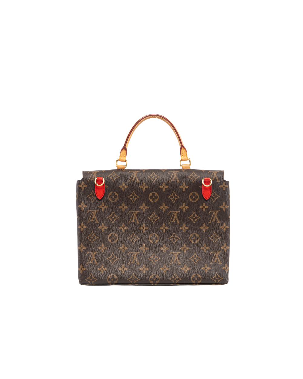 LV MARIGNAN BROWN RED MONOGRAM CANVAS GHW 5357