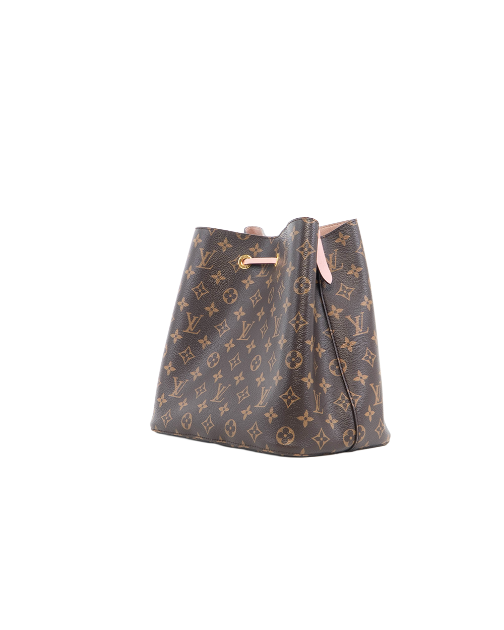 LV NEONOE MM BROWN PINK MONOGRAM CANVAS GHW MI3128 5545