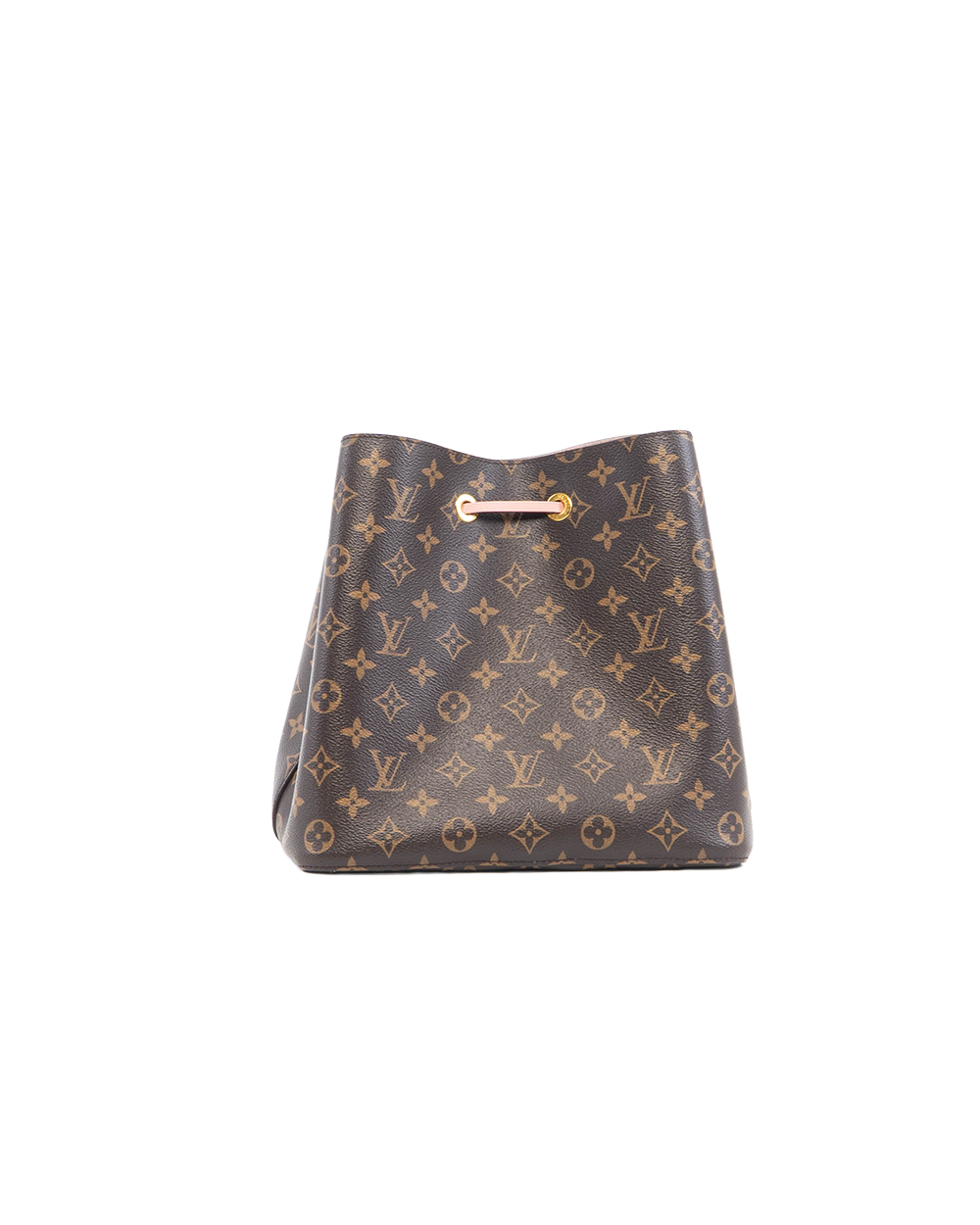 LV NEONOE MM BROWN PINK MONOGRAM CANVAS GHW MI3128 5546