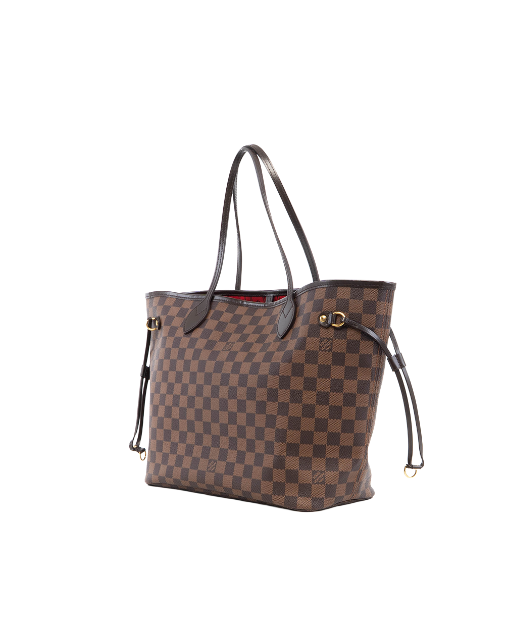 LV NEVERFULL MM BROWN DAMIER CANVAS GHW CA0193 5357