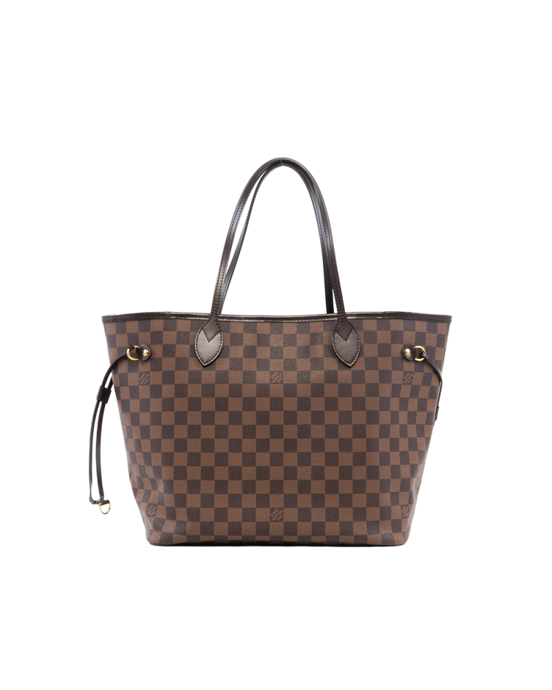 LV NEVERFULL MM BROWN DAMIER CANVAS GHW CA0193 5359