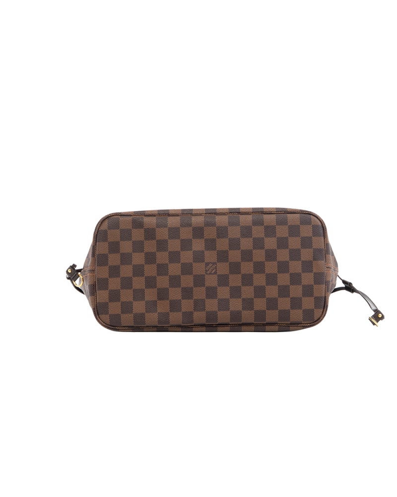 LV NEVERFULL MM BROWN DAMIER CANVAS GHW CA0193 5364