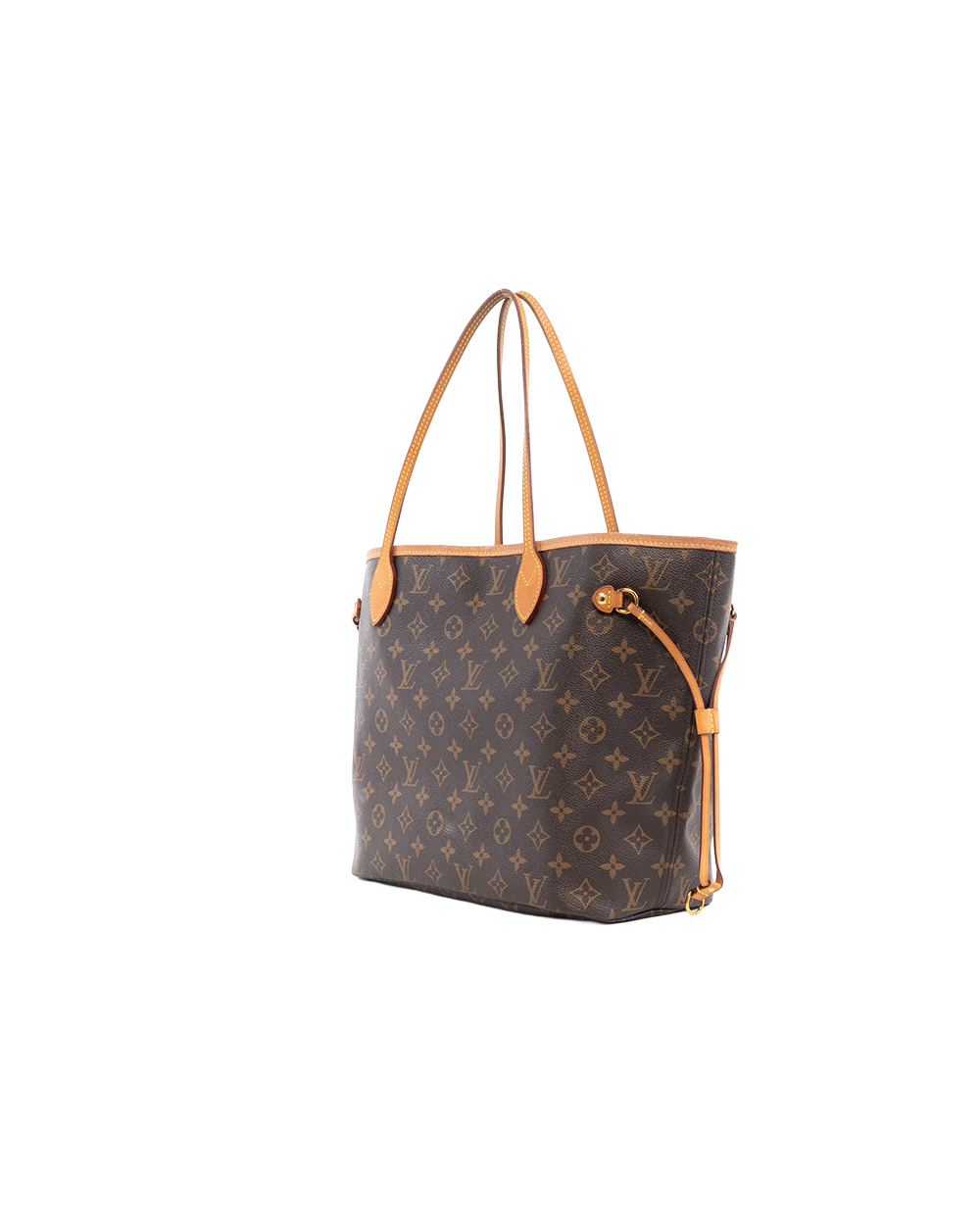 LV NEVERFULL MM BROWN PINK MONOGRAM CANVAS GHW LM4139 5460