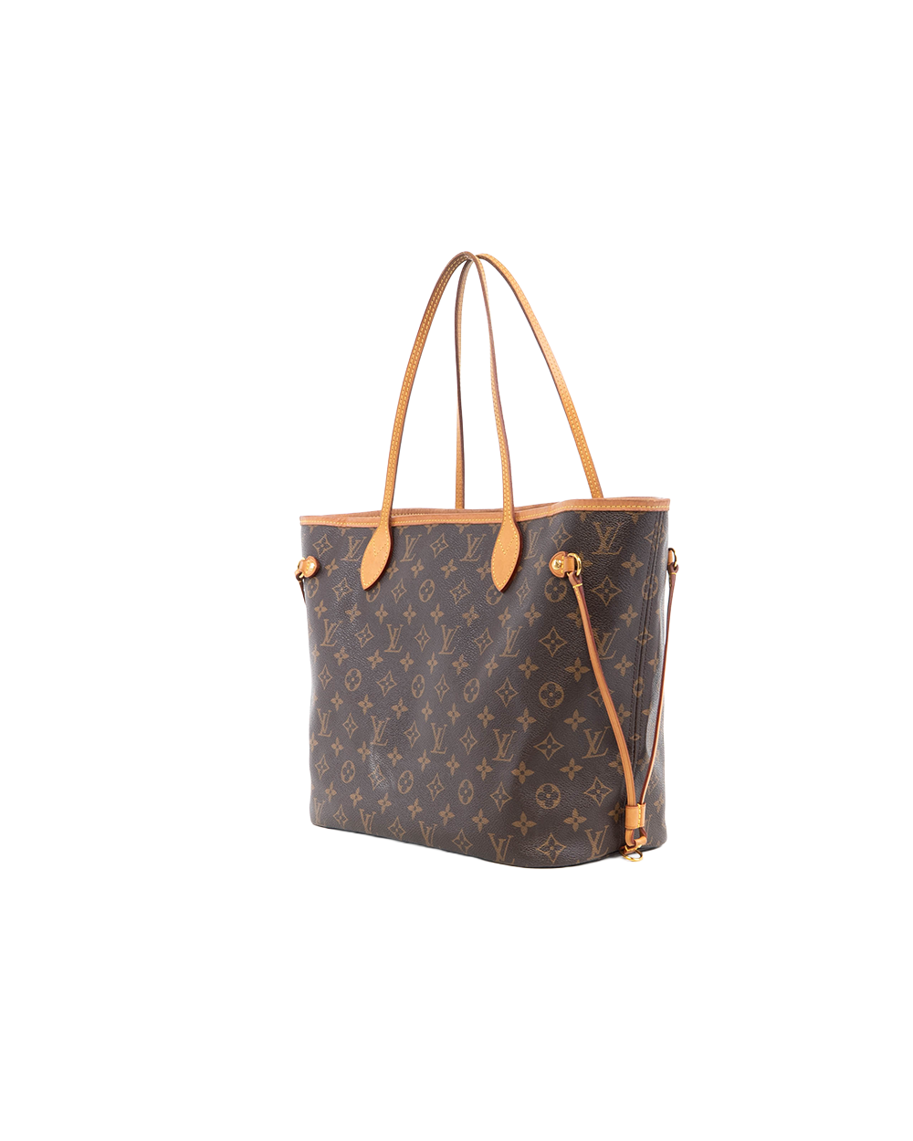 LV NEVERFULL MM BROWN PINK MONOGRAM CANVAS GHW LM4139 5461
