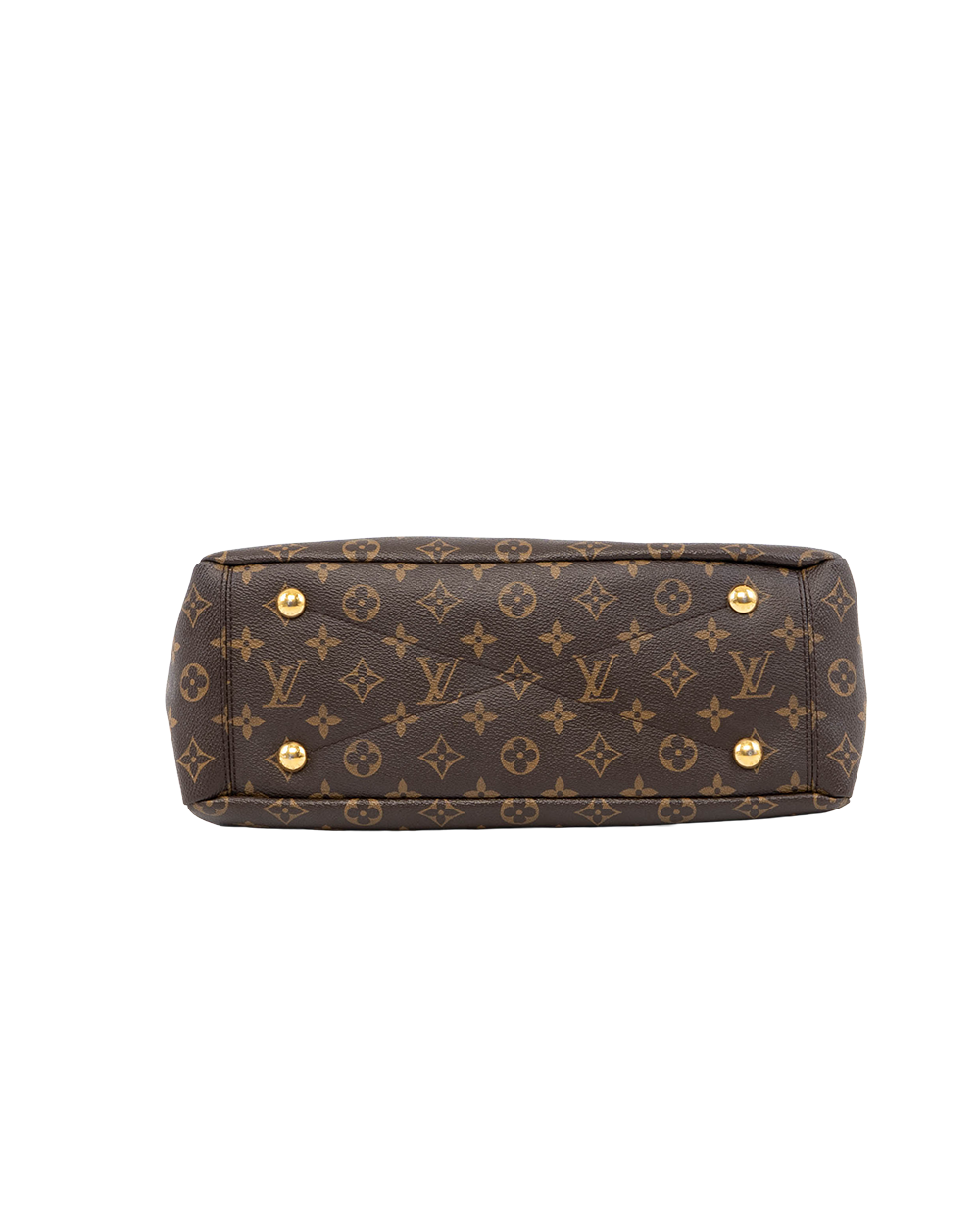 LV PALLAS MM BROWN BURGANDY MONOGRAM CANVAS GHW CA3163 0006