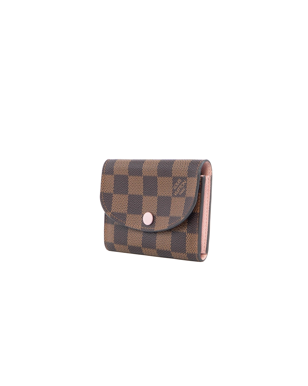 LV ROSALIE COIN SHORT BROWN DAMIER CANVAS GHW UB2129 5604