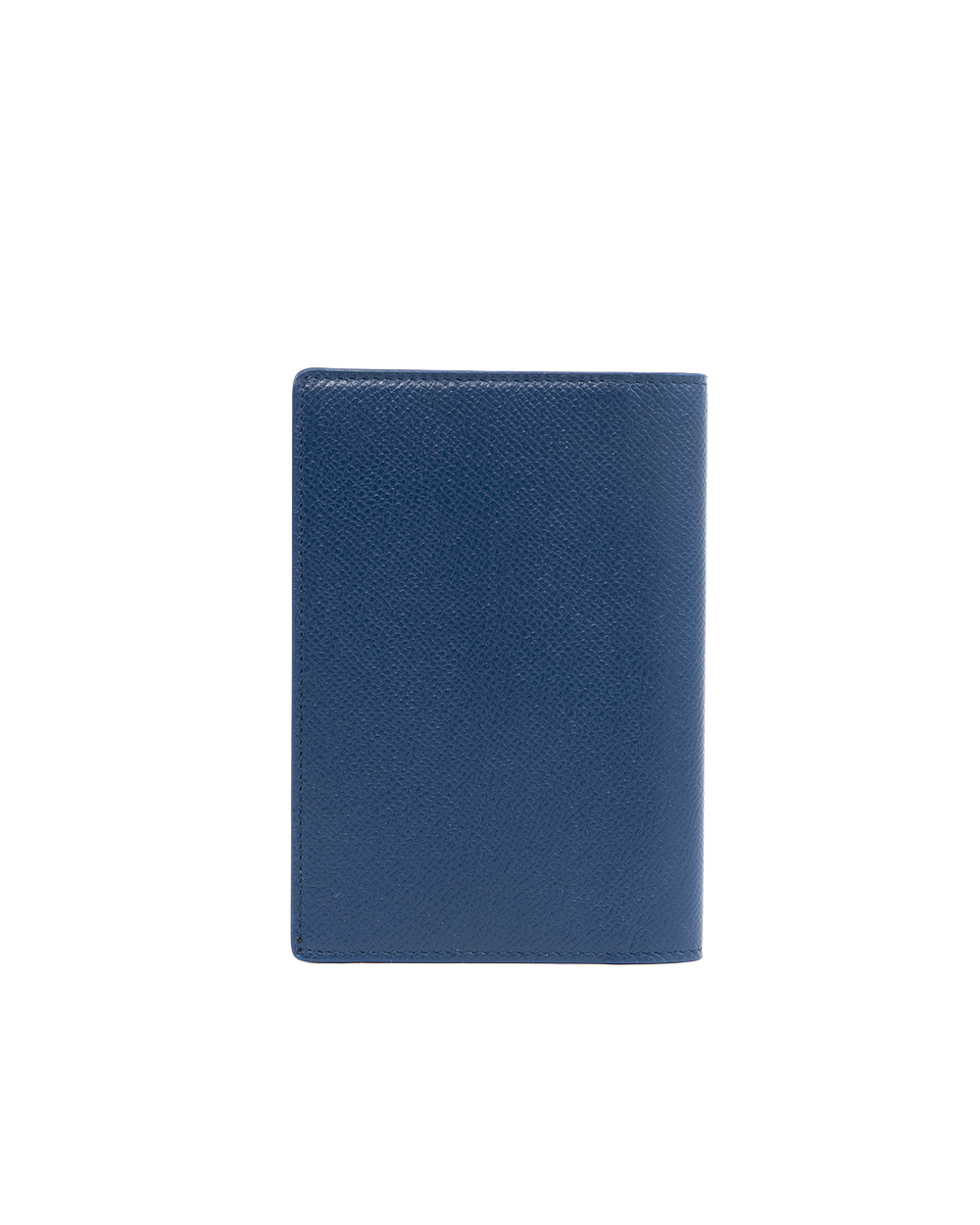NEW BALENCIAGA PASSPORT HOLDER BLUE CALF L56 4213 5416