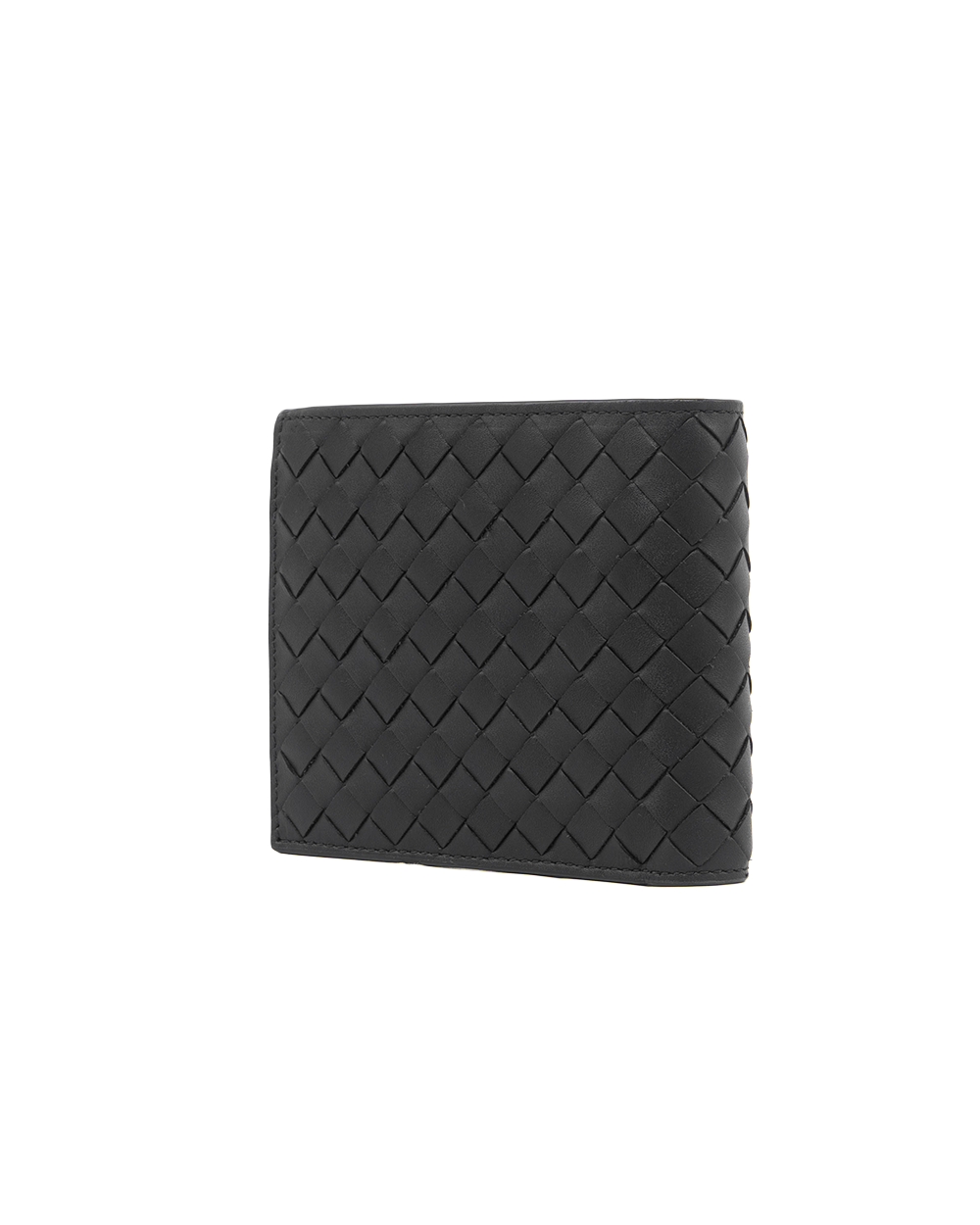 NEW BOTTEGA WALLET 8 CARDS SHORT BLACK CALF R00215655X 5298
