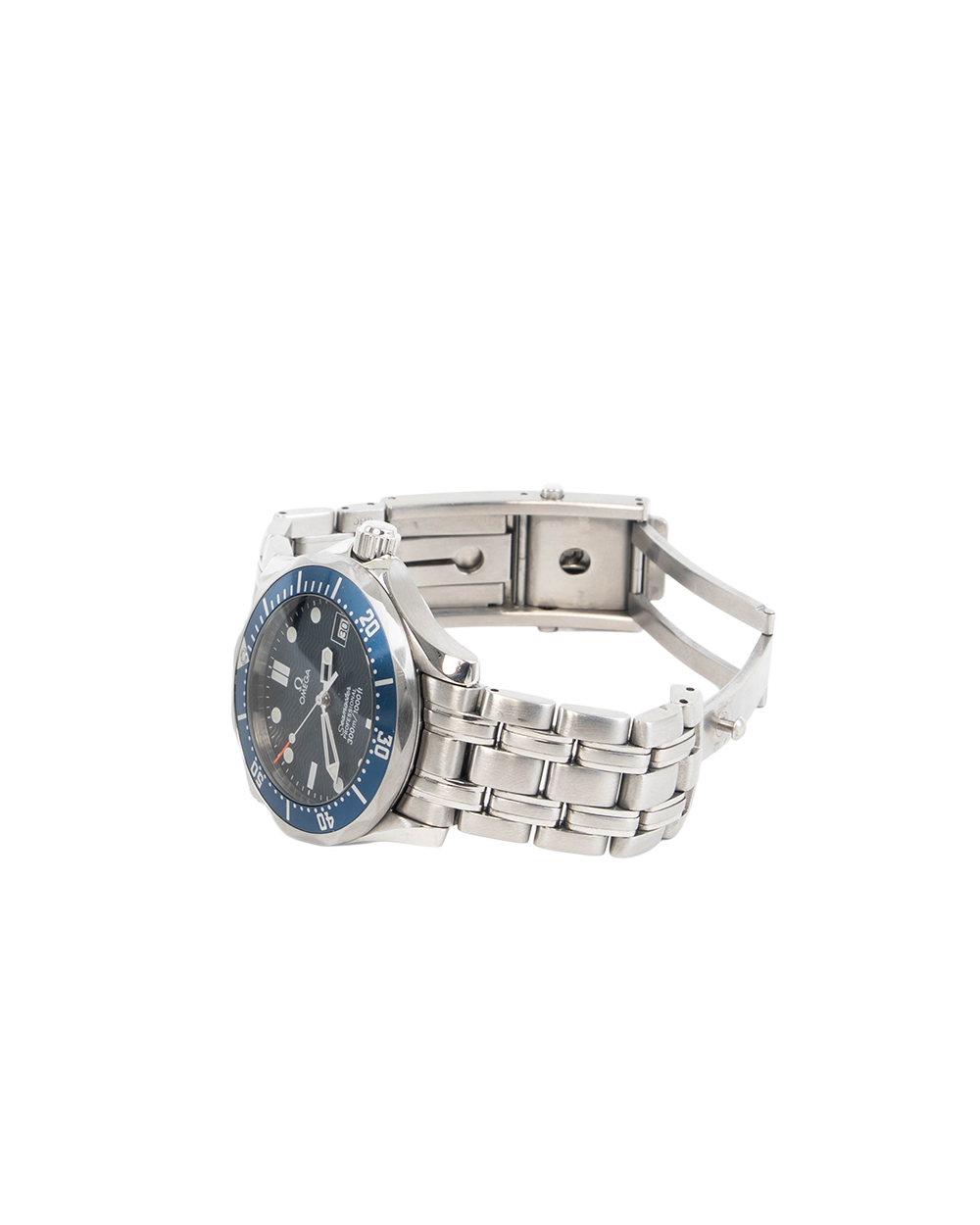 OMEGA SEAMASTER WATCH NAVY STAINLESS STEEL SHW 56274046 5574