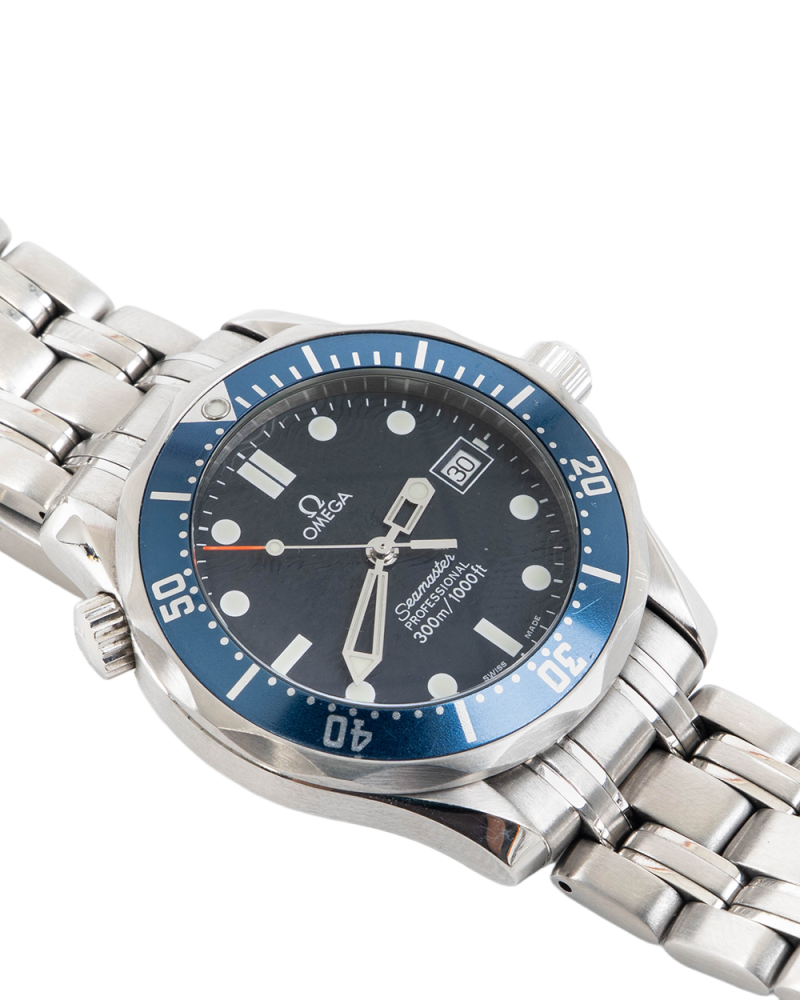 OMEGA SEAMASTER WATCH NAVY STAINLESS STEEL SHW 56274046 5577