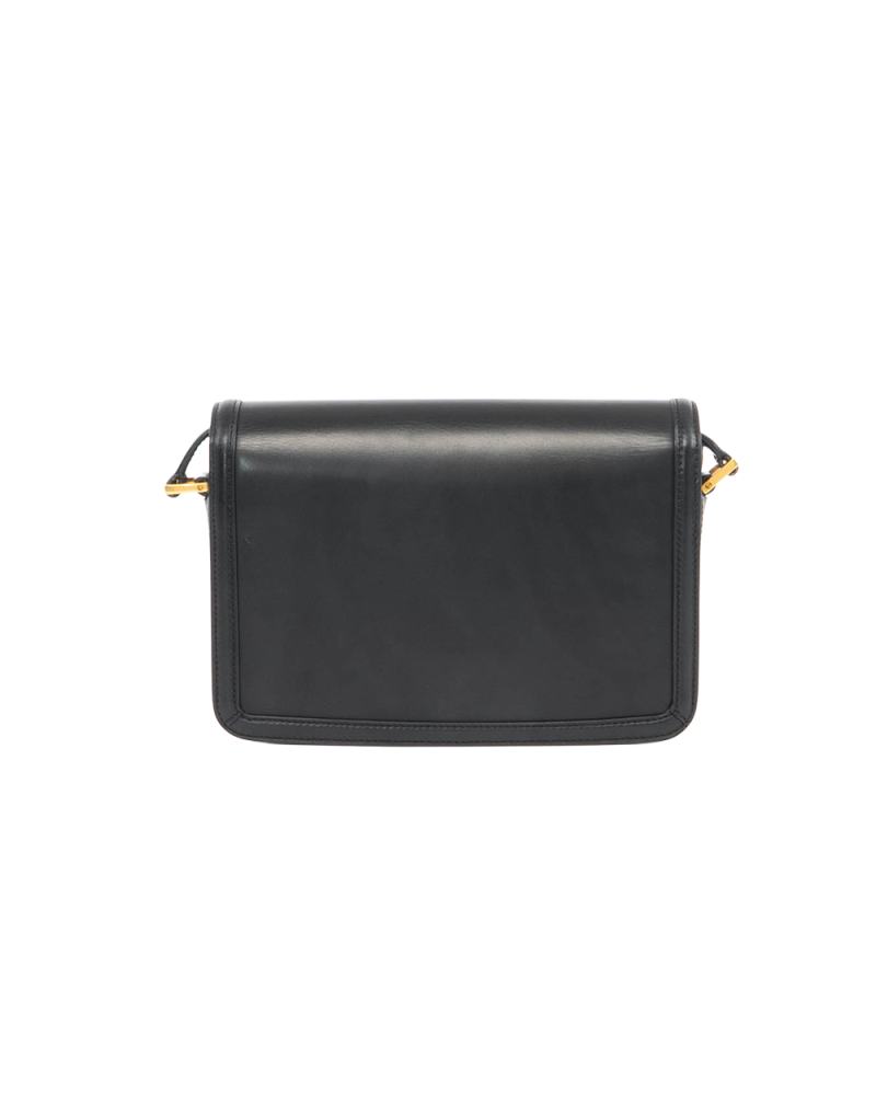 YSL SOLFERINO MEDIUM BLACK CALF GHW FLR 684305 2022 0054