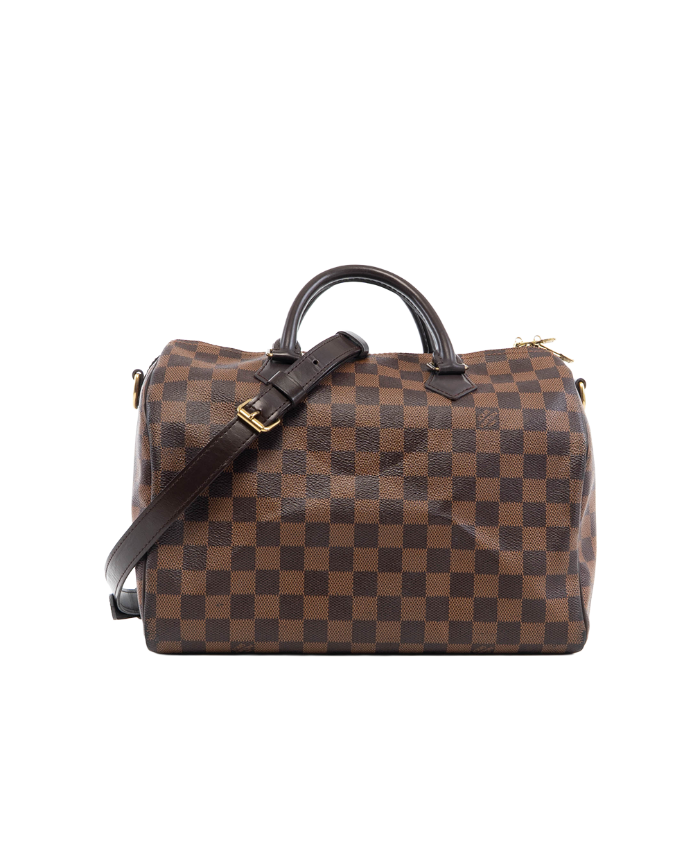 BA244608 LV SPEEDY BAND 30 BROWN DAMIER CANVAS GHW MB0167