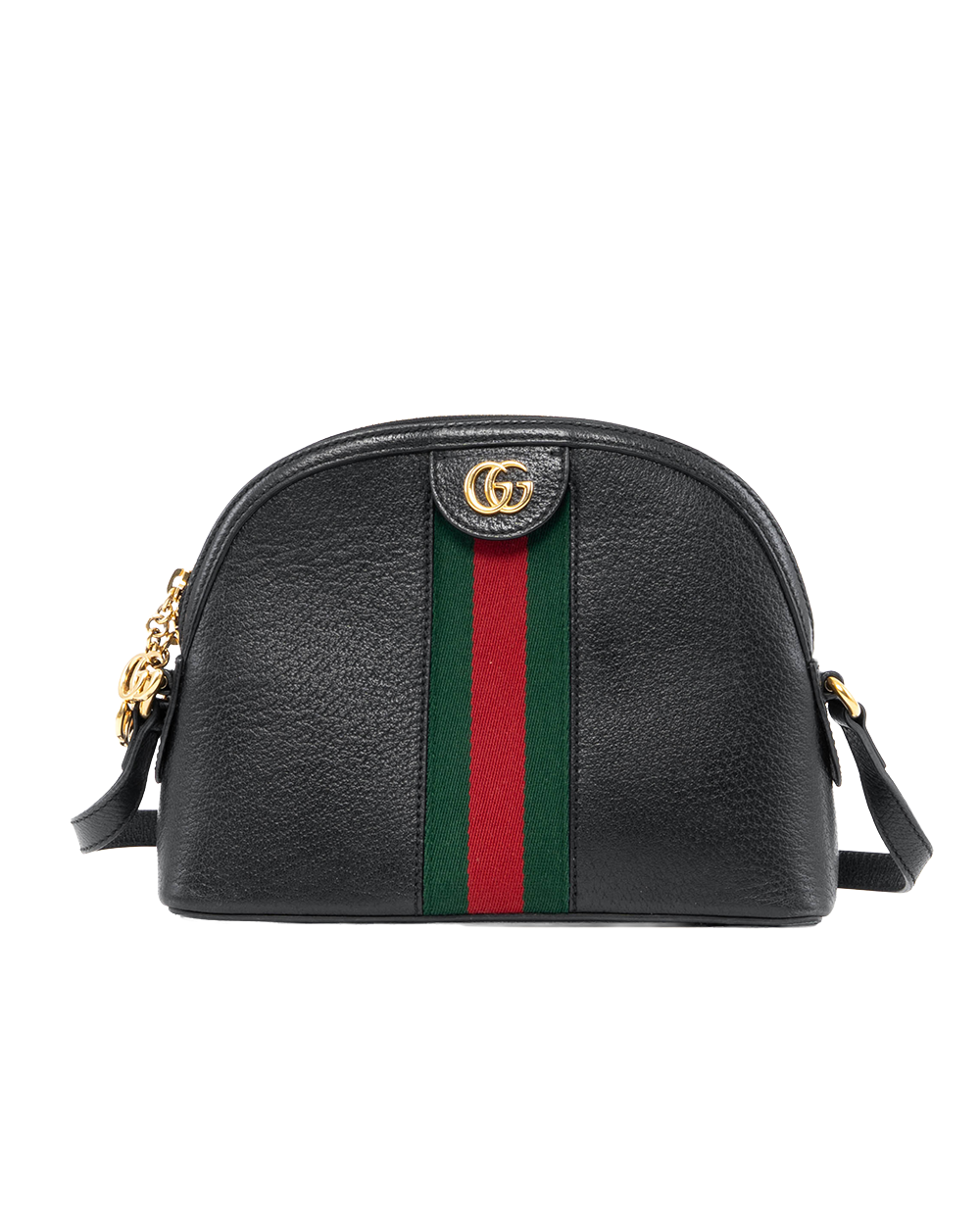 BA251397 GUCCI OPHIDIA GG SHOULDER BLACK CLAF GHW 499621 486628