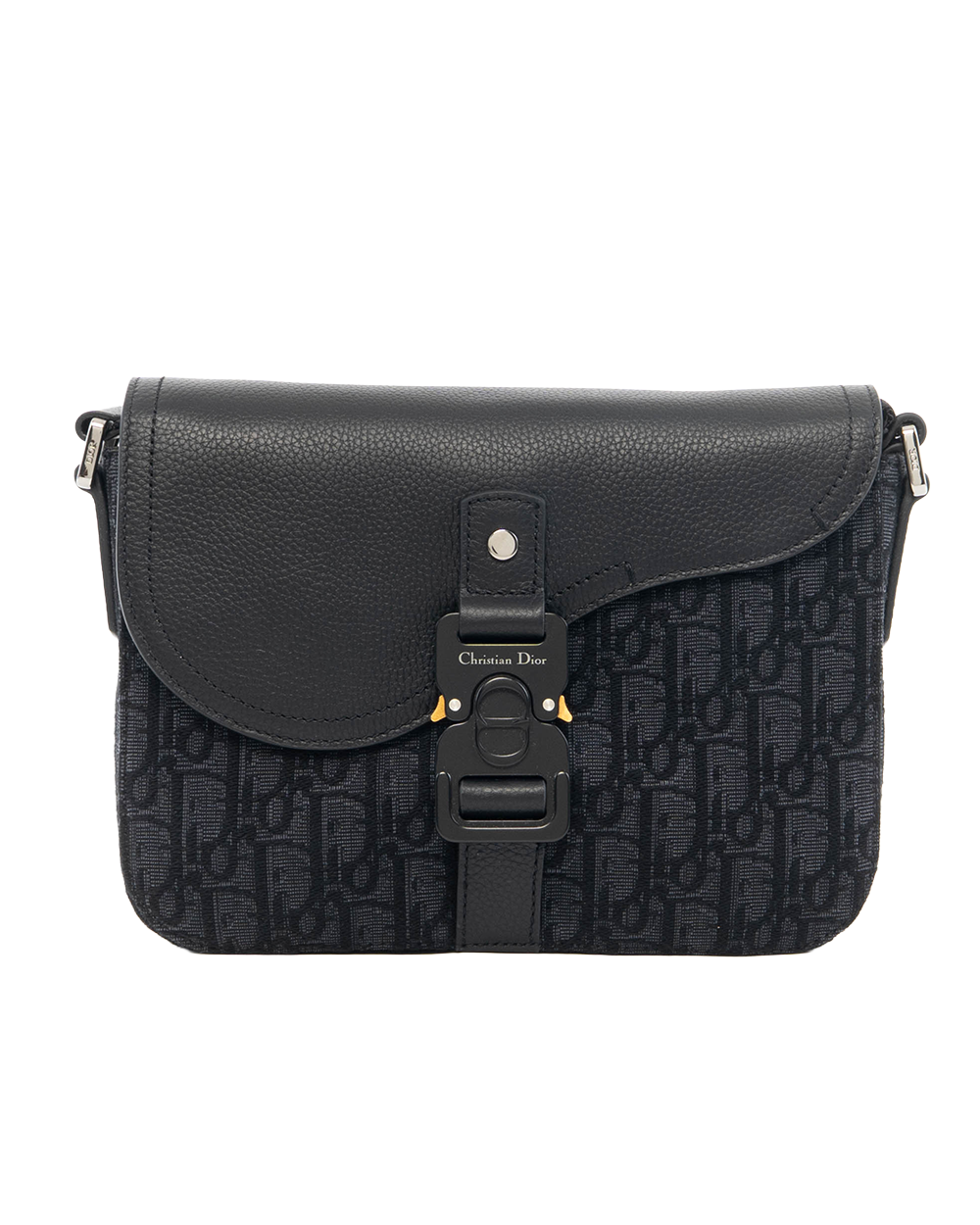 BA251823 NEW DIOR SADDEL MESSENGER SMALL BLACK JACQUARD SHW OBLIQUE 88BO 0215