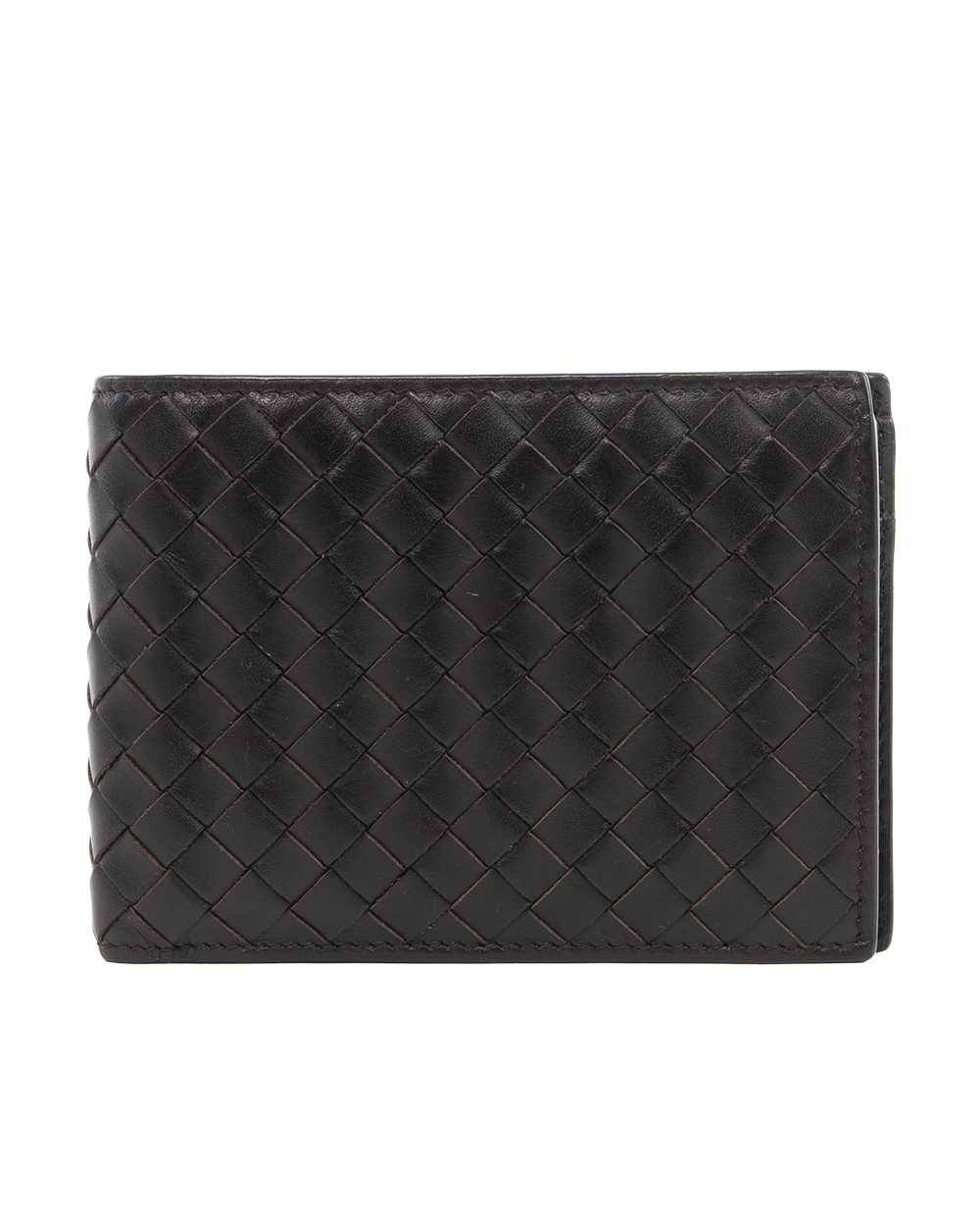 BA251960 BOTTEGA 4 CARD WITH COINS BROWN CALF B06461337K