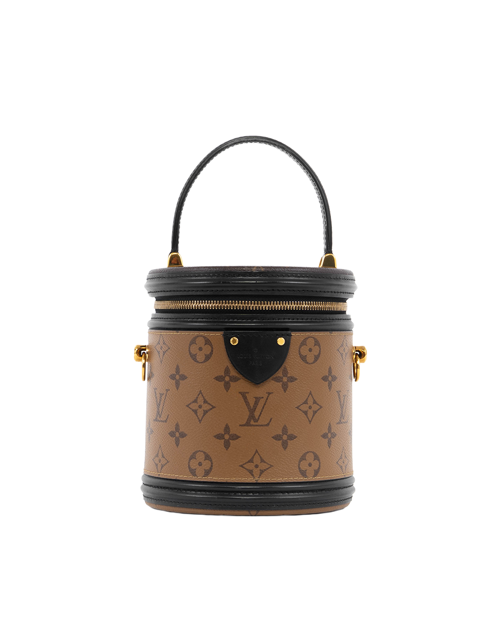 BA251985 LV CANNES PM REVERSE MONOGRAM CANVAS GHW MICROCHIP