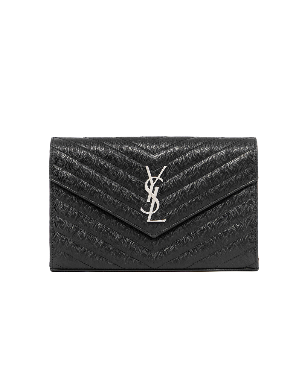 BA252007 YSL WOC 9.5 BLACK CAVIAR SHW GUE 377828 0320