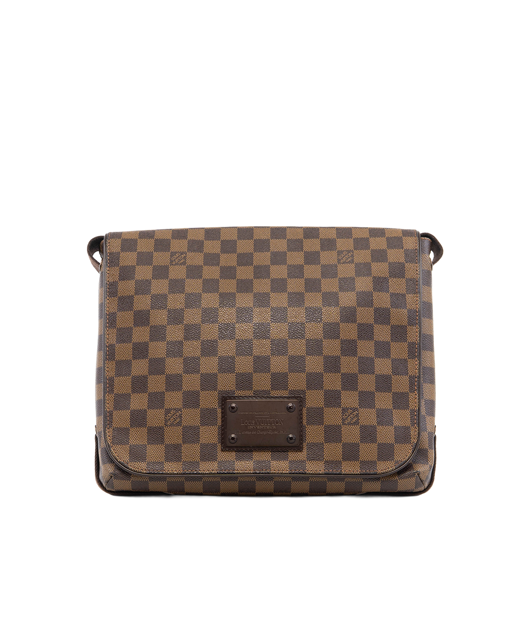 BA252067 LV BROOKLYN MESSENGER MM BROWN DAMIER CANVAS GHW SR2009