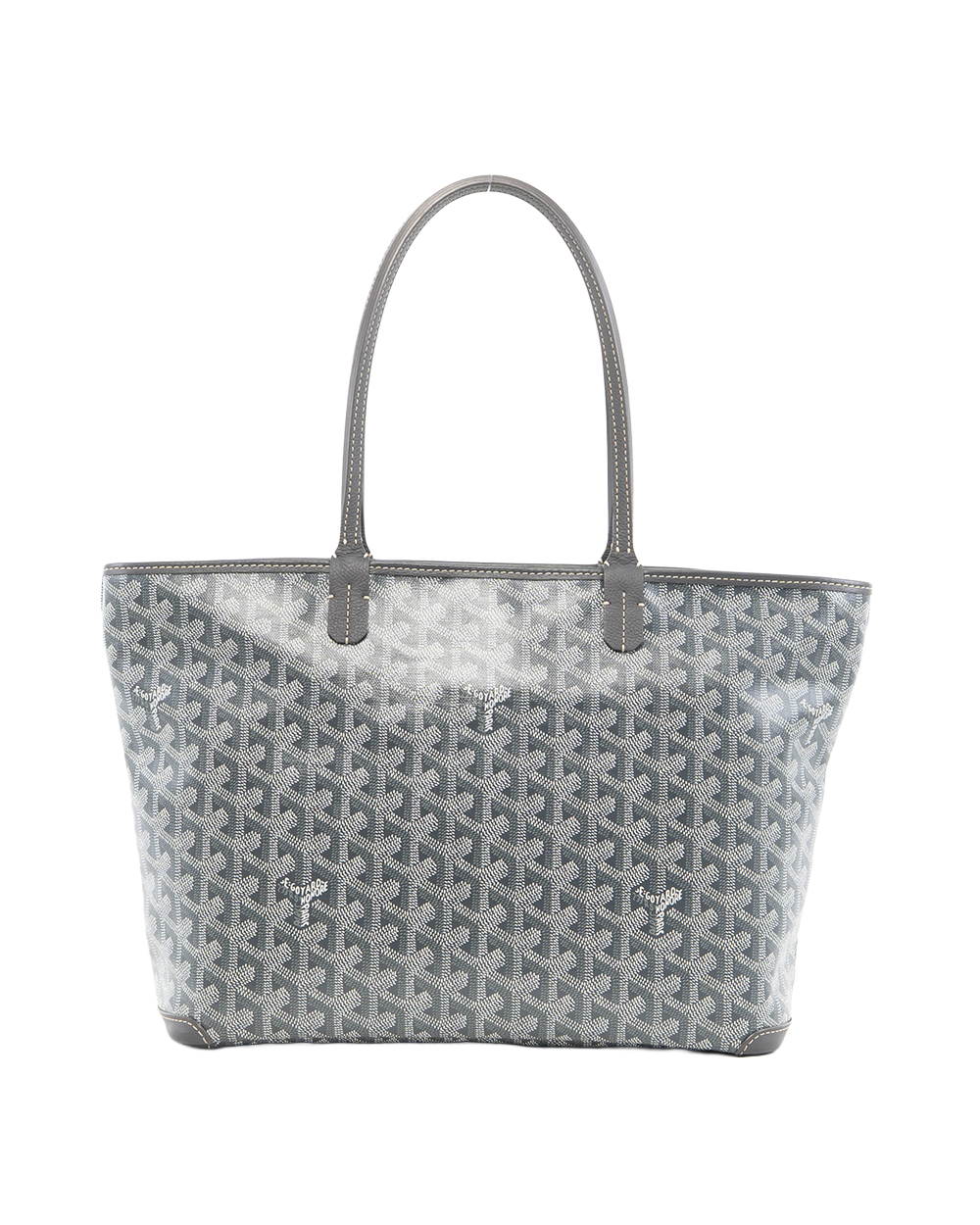 BA252186 GOYARD ARTOIS PM GRAY CANVAS SHW SIS020235