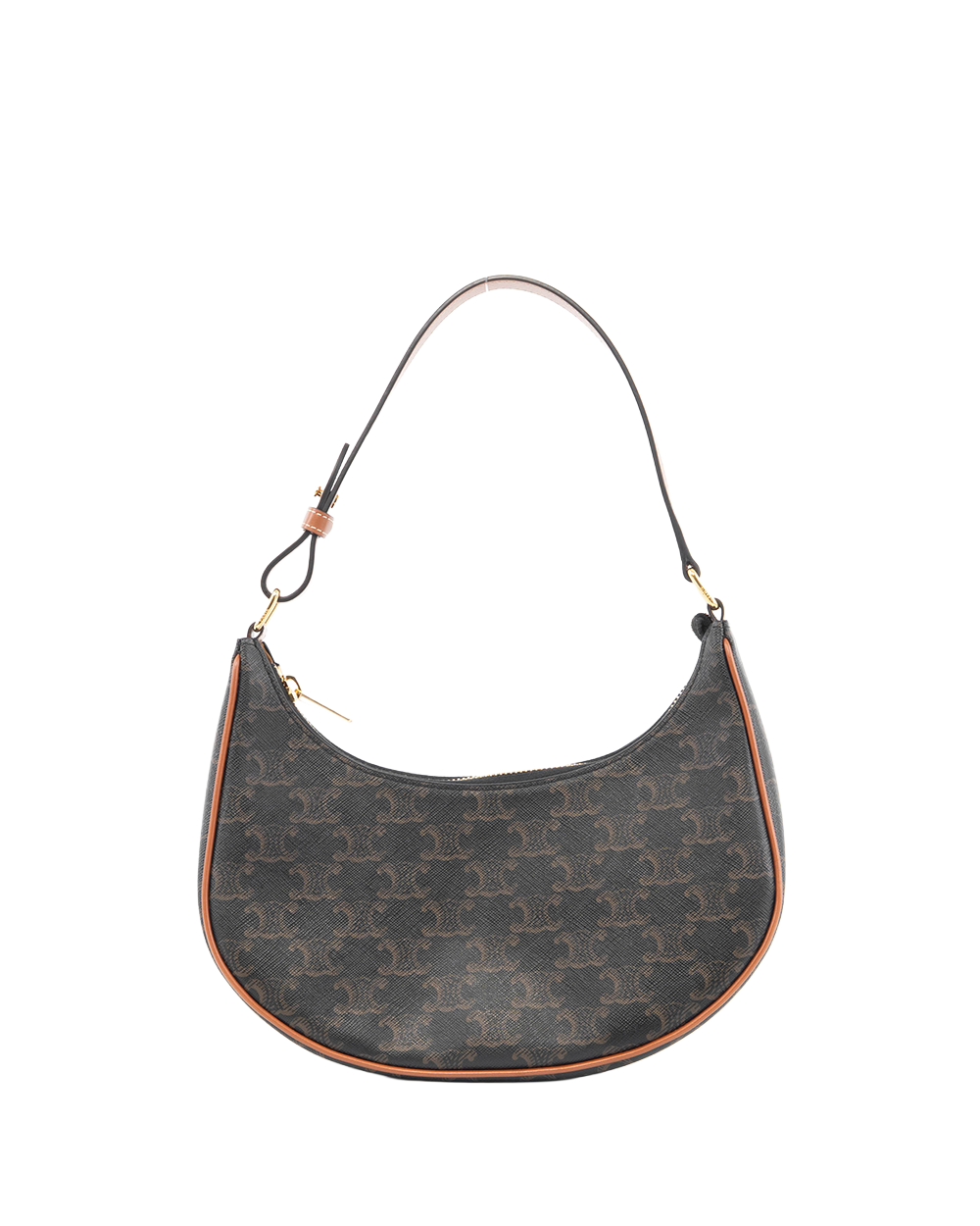BA252221 CELINE AVA MEDIUM BROWN CANVAS GHW S LM 4253