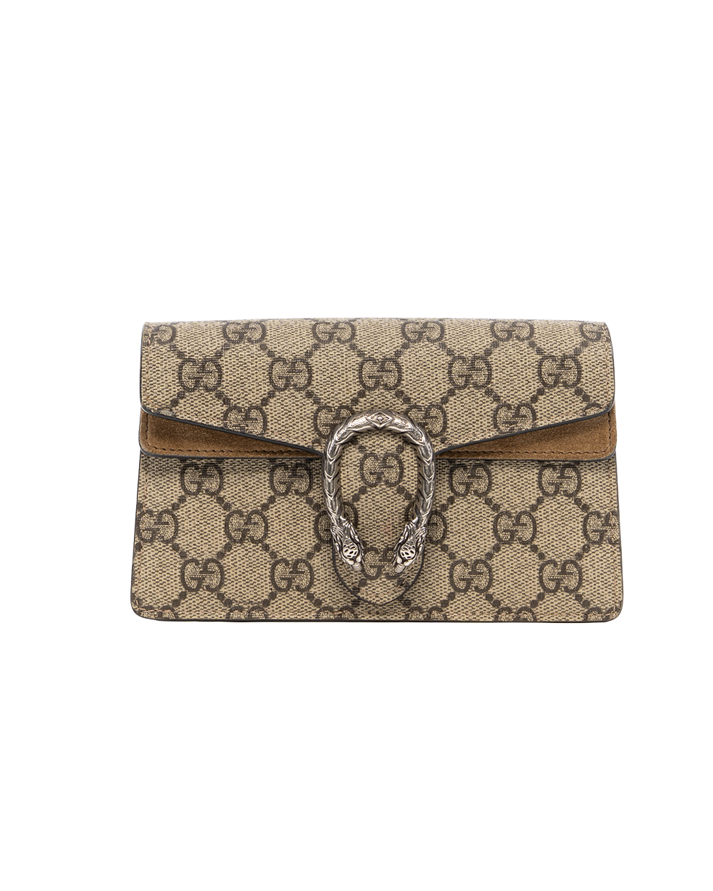 BA252246 GUCCI DIONYSUS SUPER MINI BROWN GG MONOGRAM CANVAS SHW 476432 525040