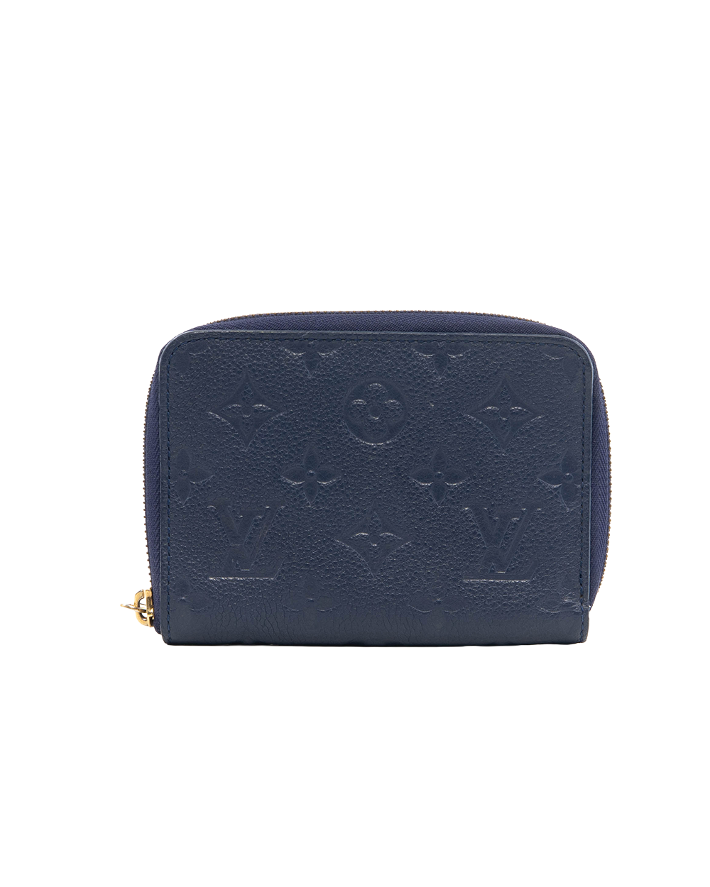 BA252362 LV CARTERA WALLET SHORT BLUE NAVY EMPREINTE GHW TS4192