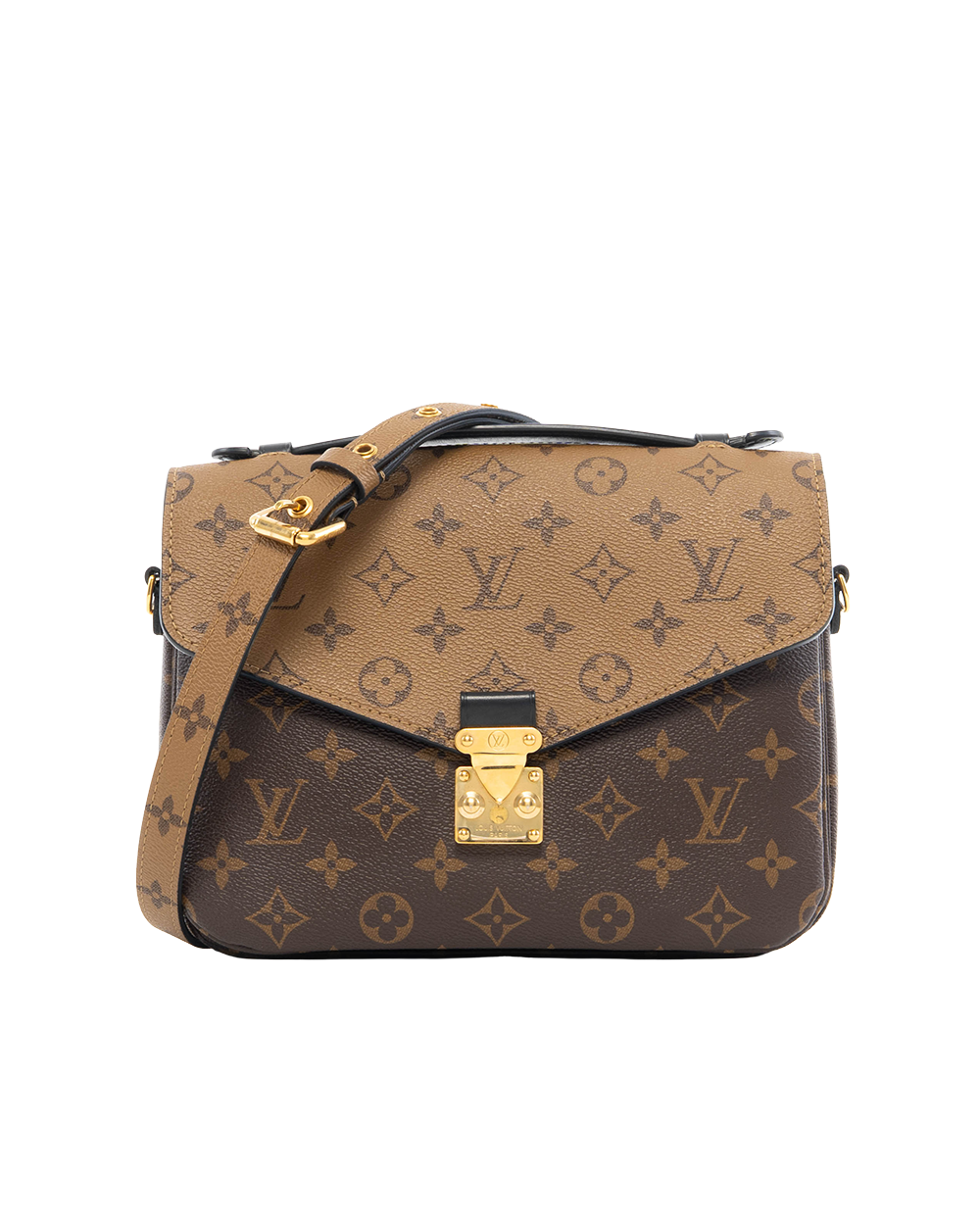 BA252428 LV METIS BROWN MONOGRAM REVERSE GHW MICROCHIP