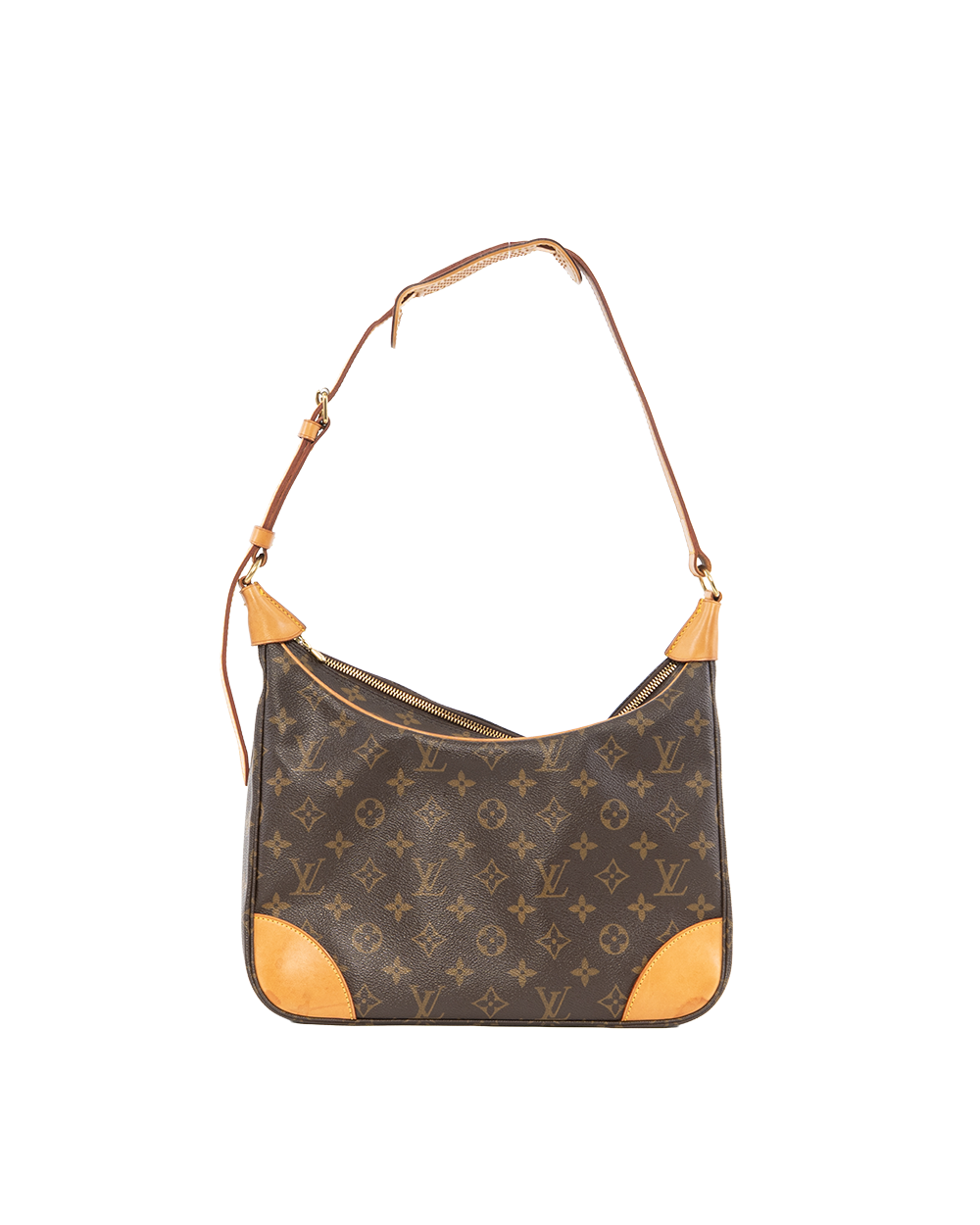 BA252674 LV BOULOGNE MM BROWN MONOGRAM CANVAS GHW AS0012