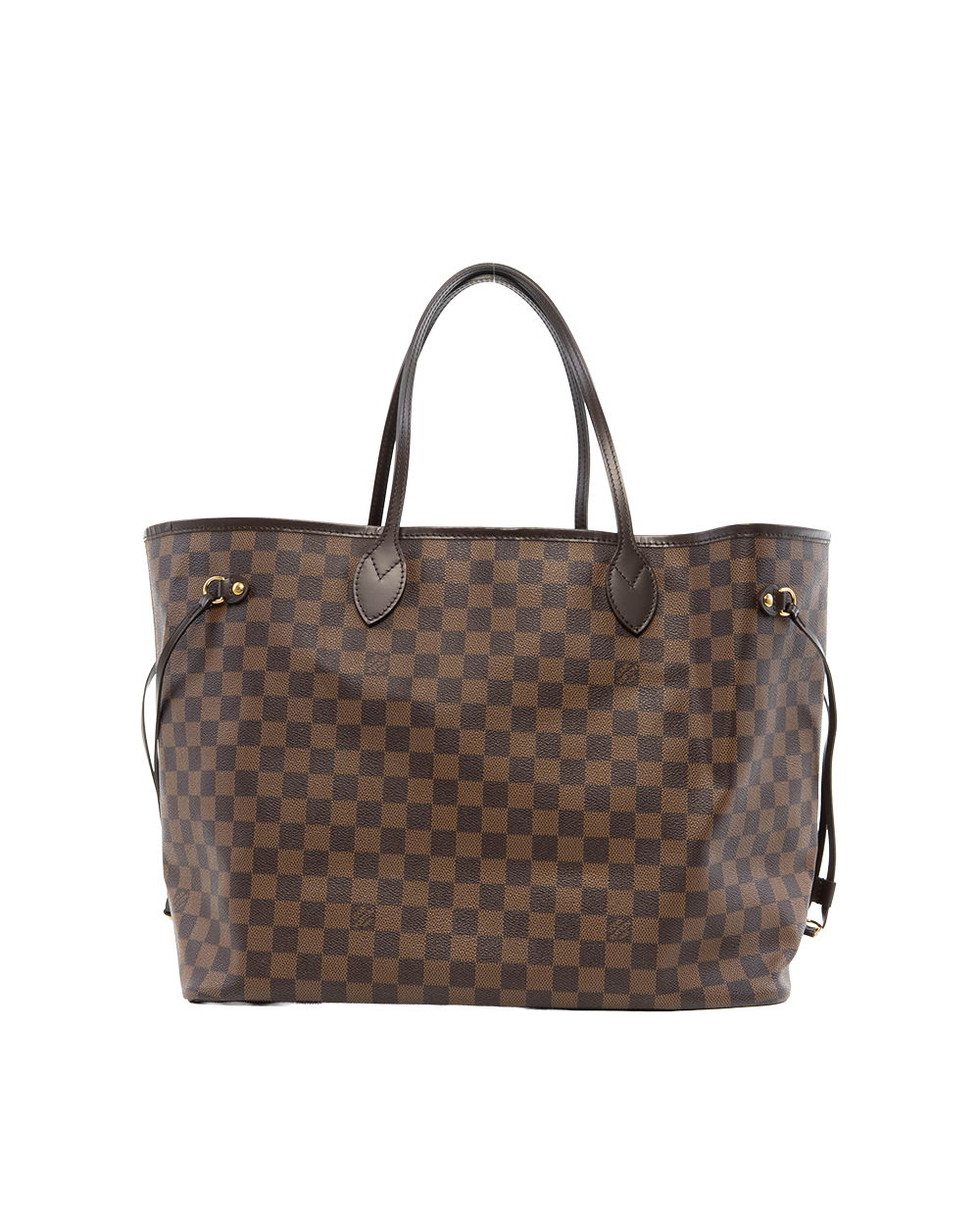 BA252676 LV NEVERFULL MM BROWN DAMIER CANVAS GHW FL4059