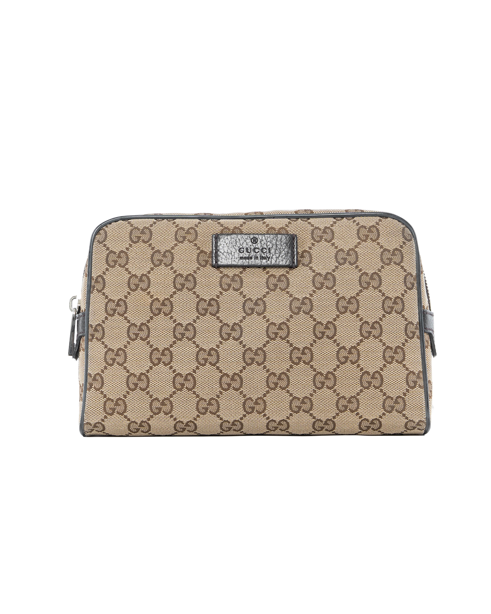 BA252998 GUCCI BELT BAG BROWN GG MONOGRAM DENIM SHW 449174 527066
