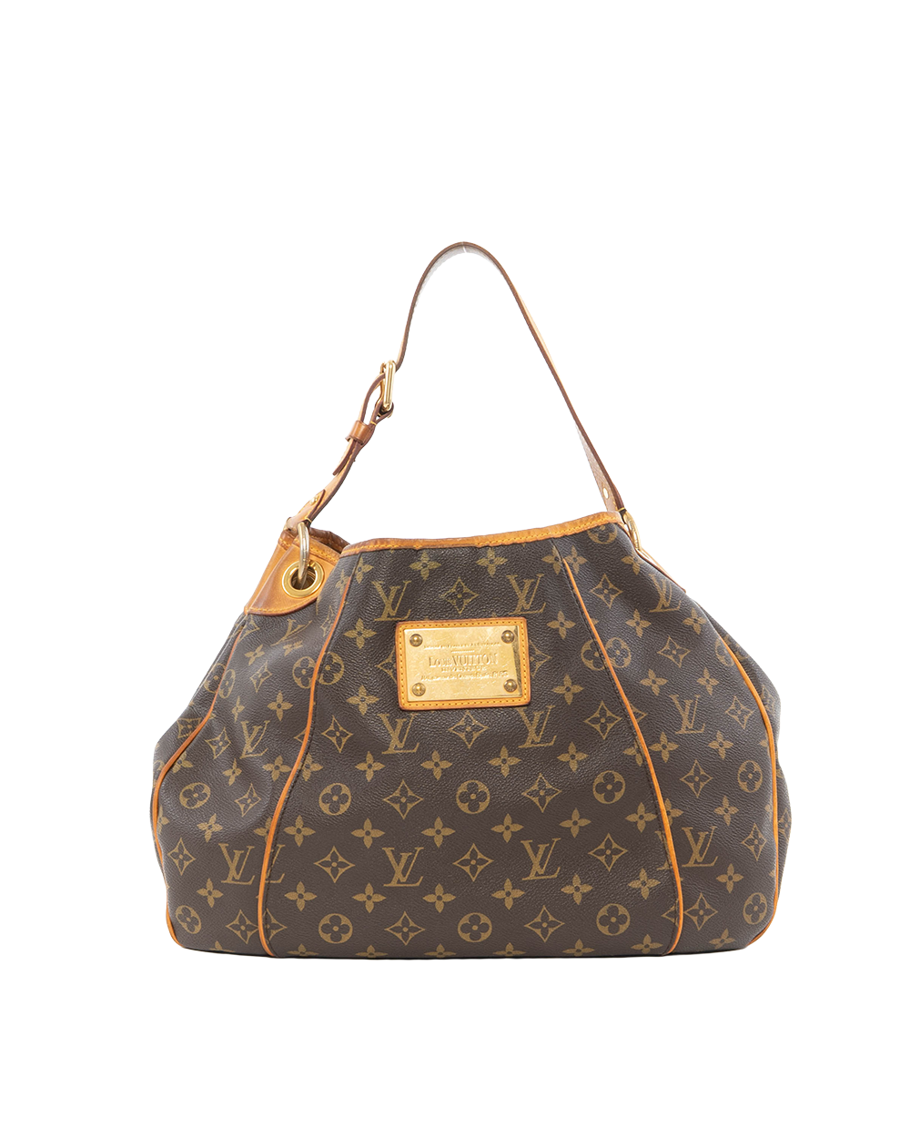 BA253009 LV GALLIERA PM BROWN MONOGRAM CANVAS GHW FL2068