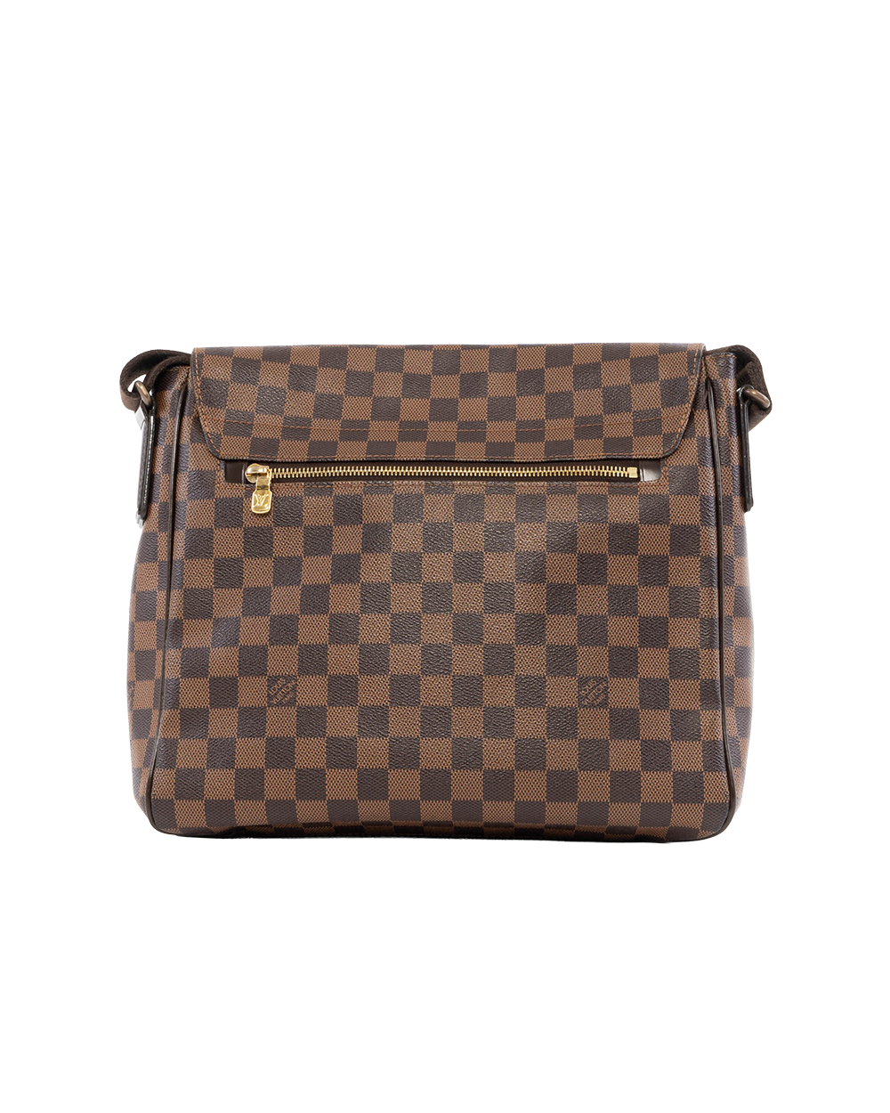 BA253200 LV DISTRICT MESSENGER MM BROWN DAMIER CANVAS GHW CA1125