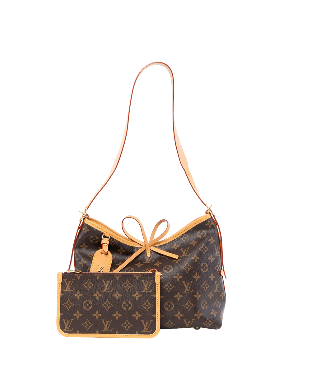 BA253269 NEW LV ALL IN BB BROWN MONOGRAM CANVAS GHW MICROCHIP