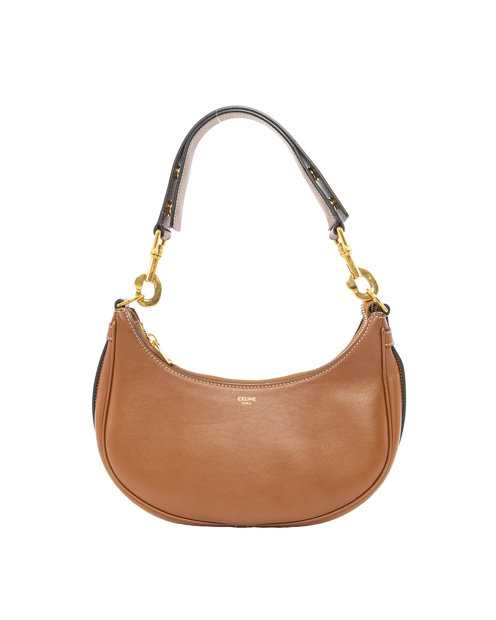 BA253271 CELINE AVA MEDIUM BROWN TAN CALF GHW W GA 2291