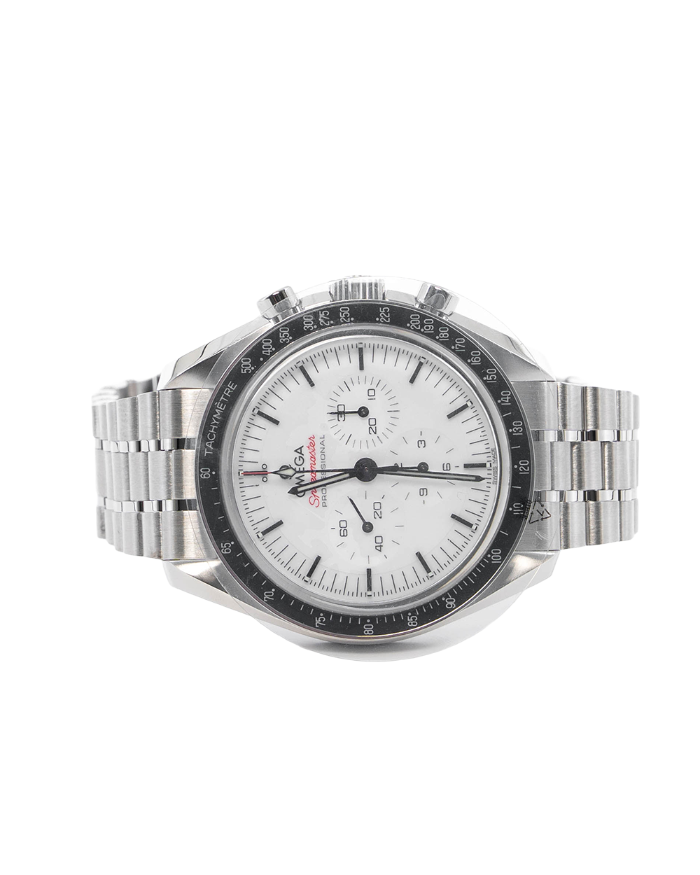 BA253330 NEW OMEGA SPEEDMASTER MOONWATCH 42 MM WHITE NAVY STAINLESS STEEL SHW 88424177