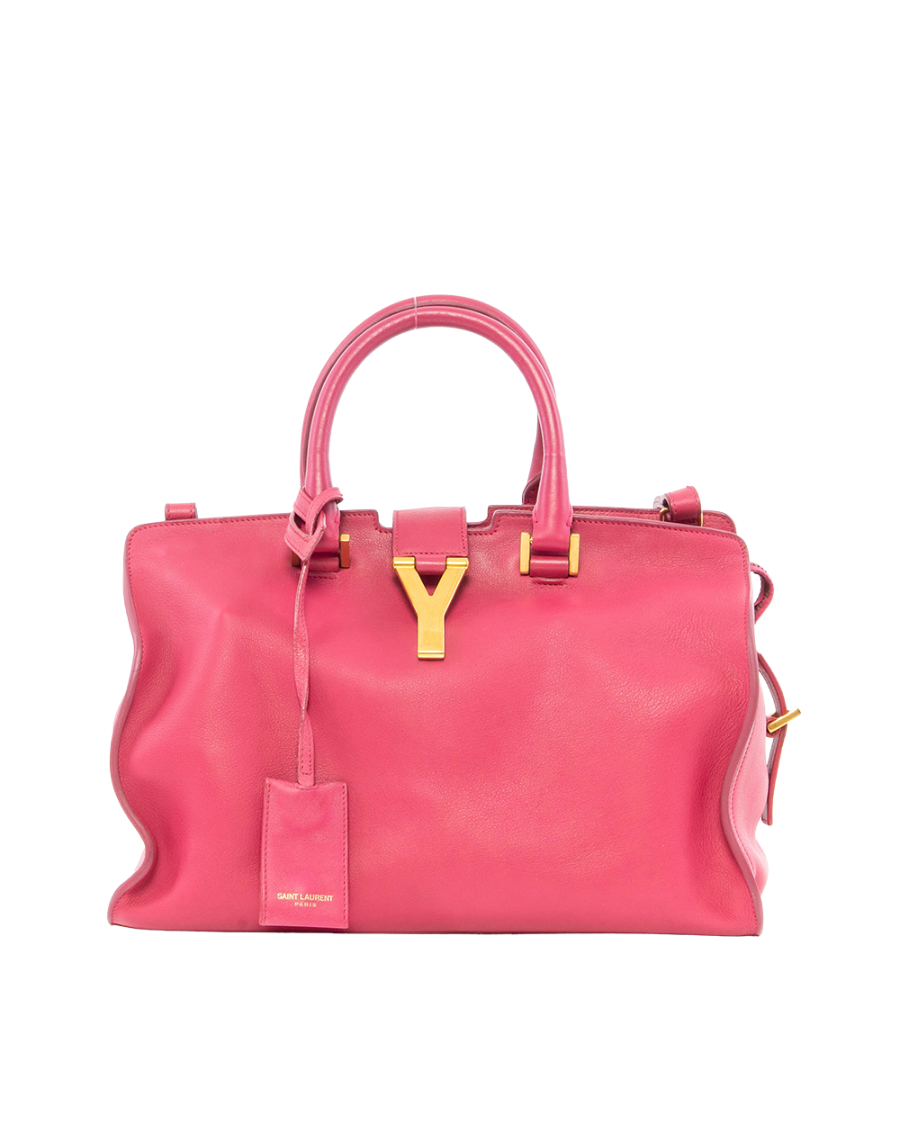 BA253333 YSL CHYC TOTE MEDIUM PINK CALF GHW 311210 467891