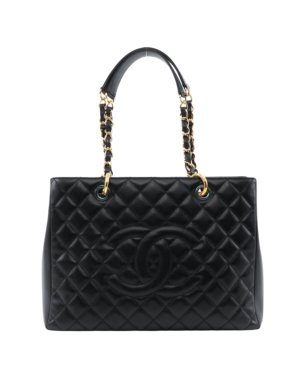 BA253362 CHANEL GST BLACK CAVIAR GHW 18538166