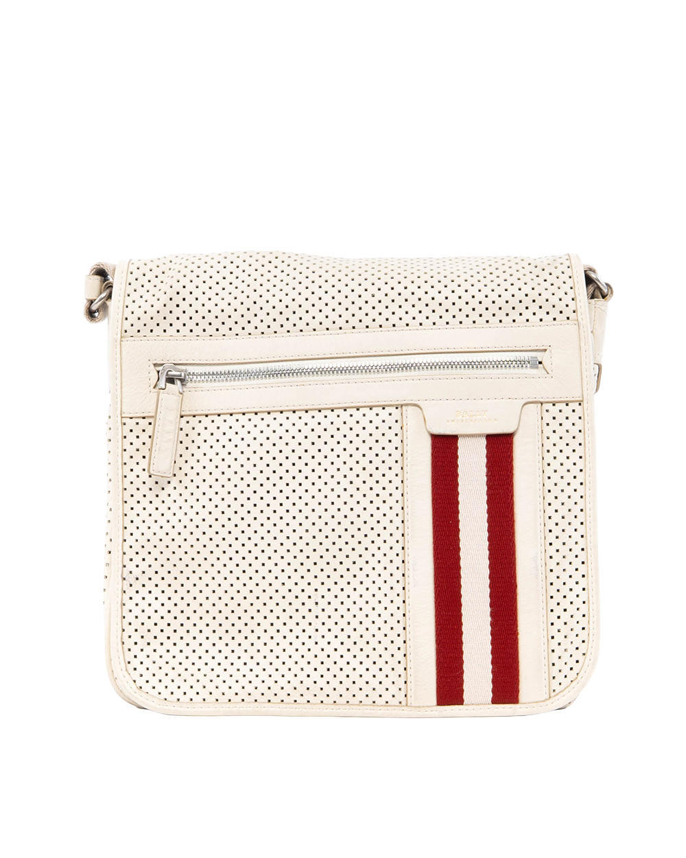 BA253369 BALLY SHOULDER BAG WHITE CALF SHW