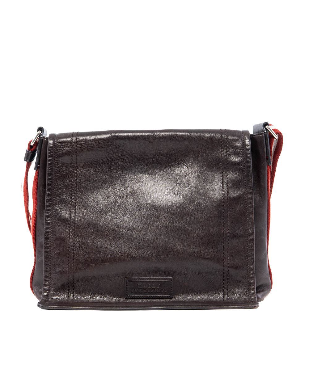 BA253372 BALLY MESSENGER BAG BLACK CALF SHW