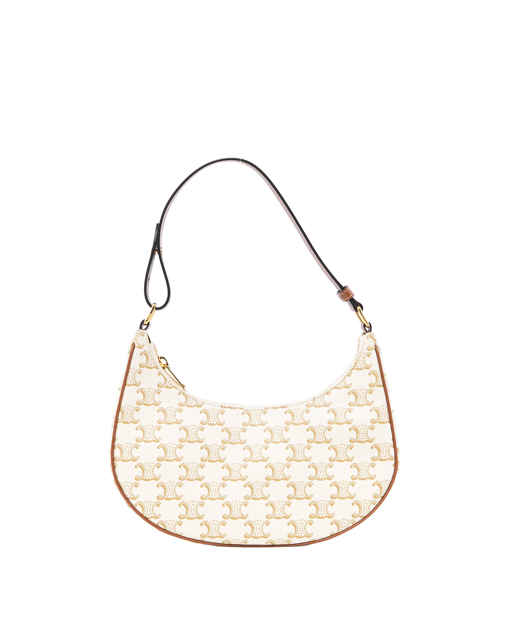 BA253395 CELINE AVA MEDIUM WHITE CANVAS GHW S GA 4282 S AT 4222