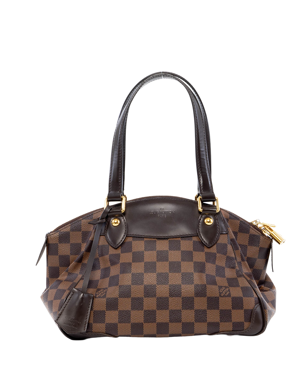 BA253484 LV VERONA MM BROWN DAMIER CANVAS GHW DU0173