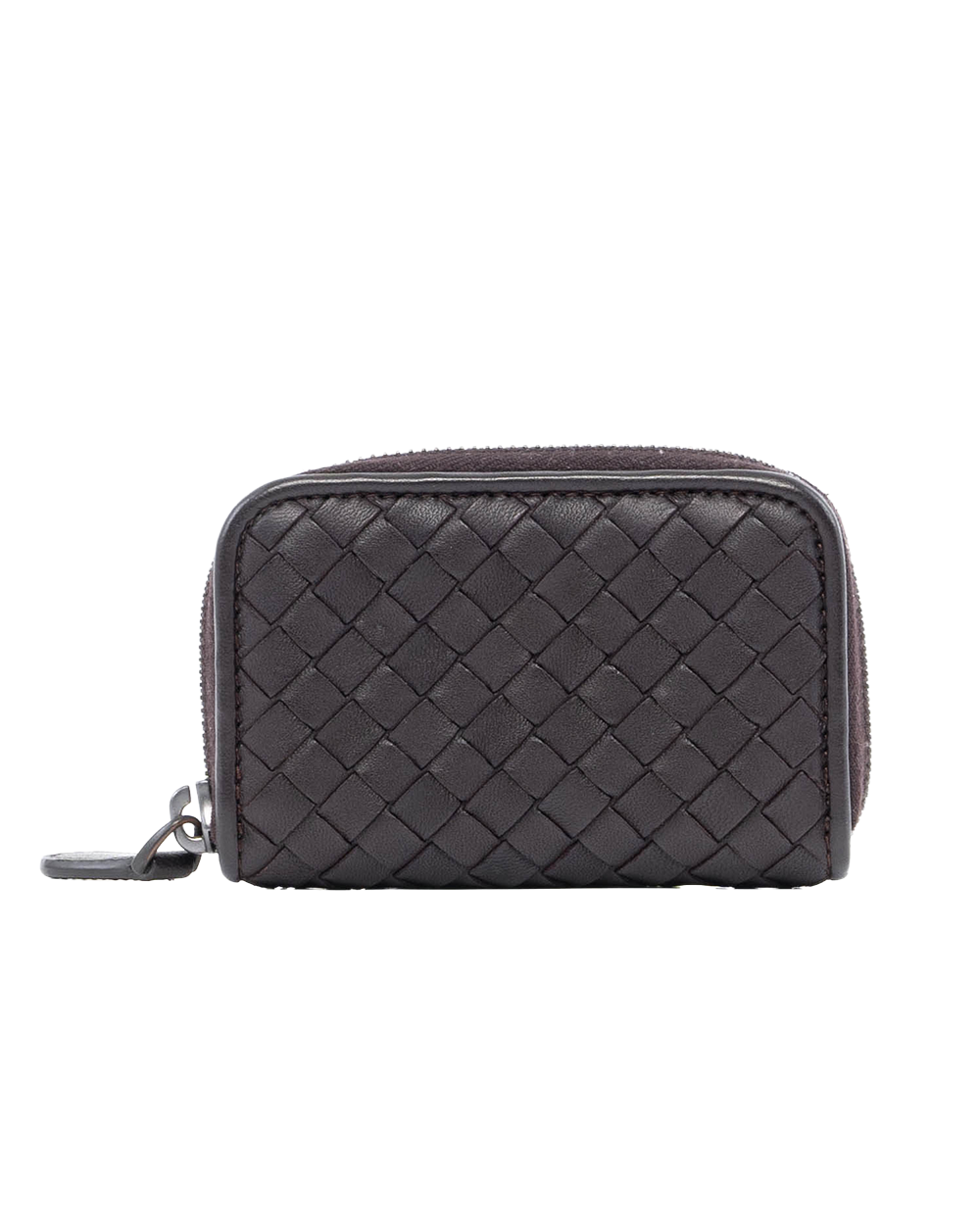BA253497 BOTTEGA ZIPPY WALLET SHORT BLACK CALF B04710665Y